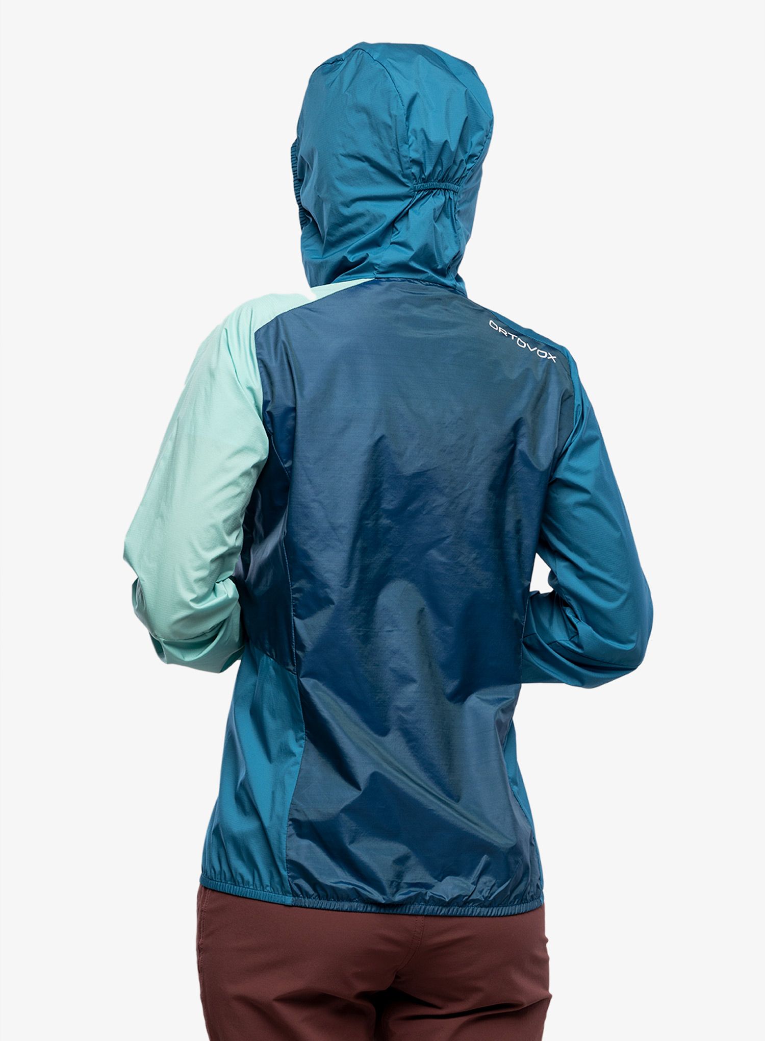 Ženska vjetrovka Ortovox Windbreaker Jacket - petrol blue