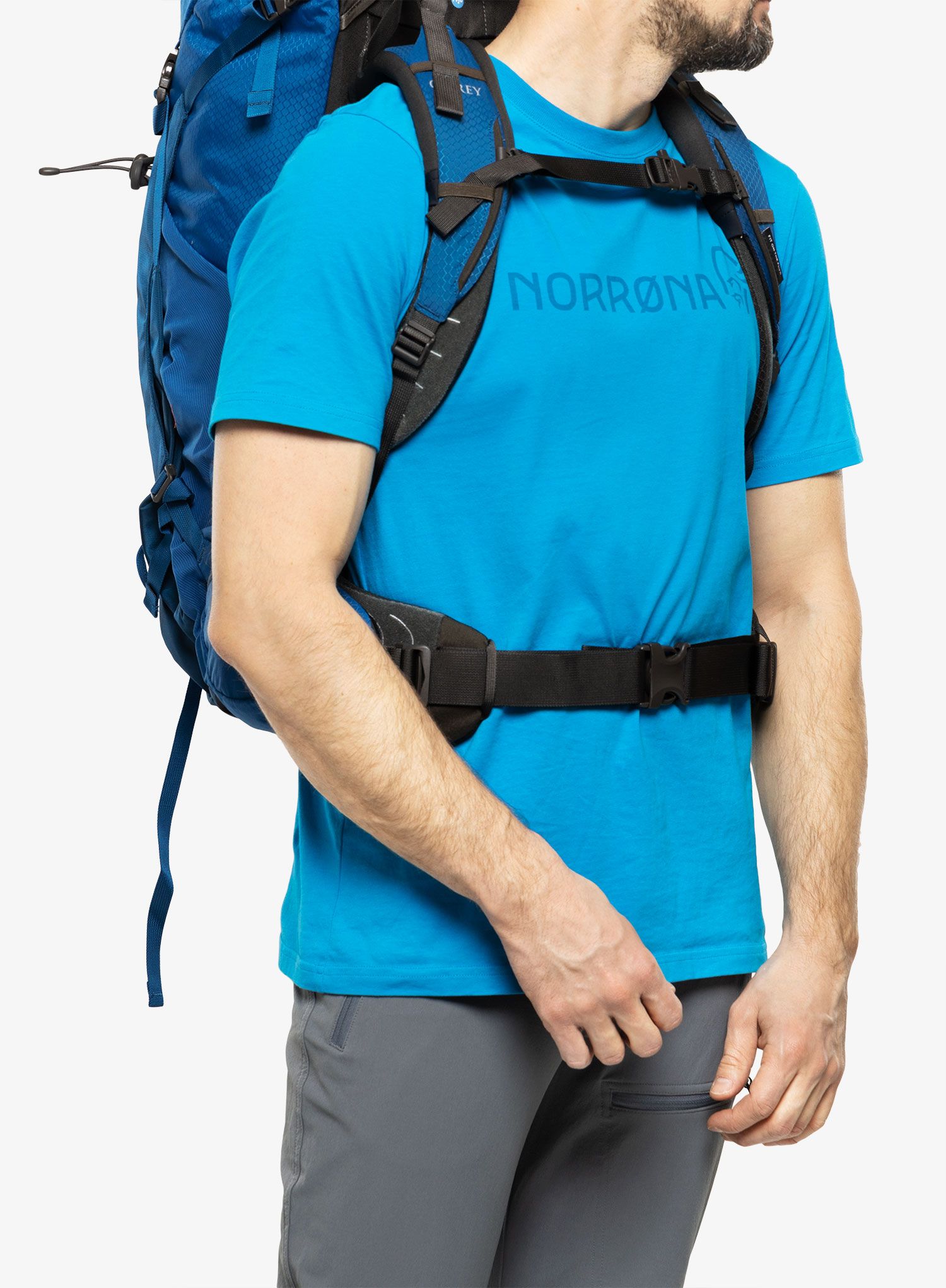 Trekking ruksak Osprey Aether 55 - deep water blue