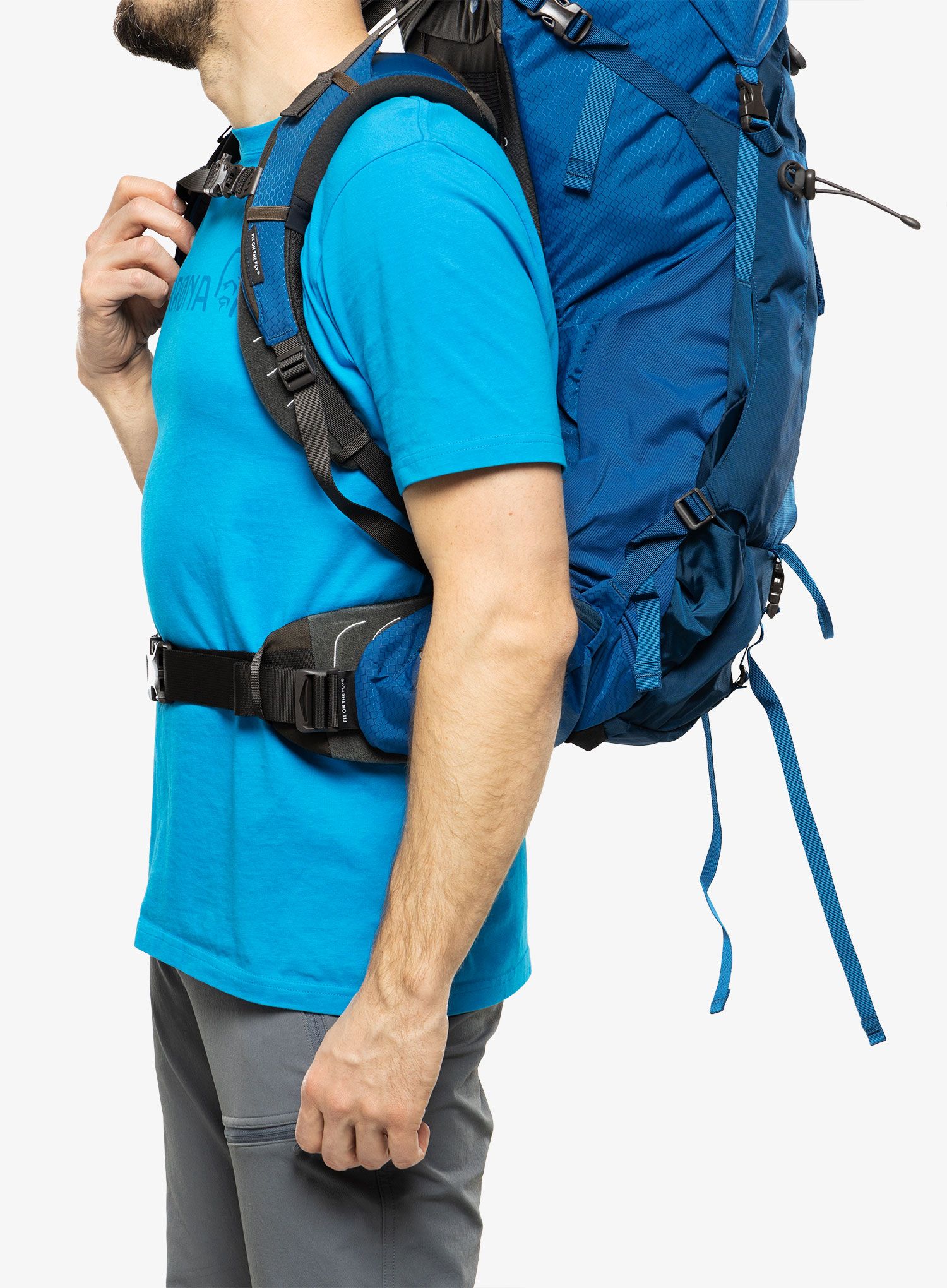Trekking ruksak Osprey Aether 55 - deep water blue