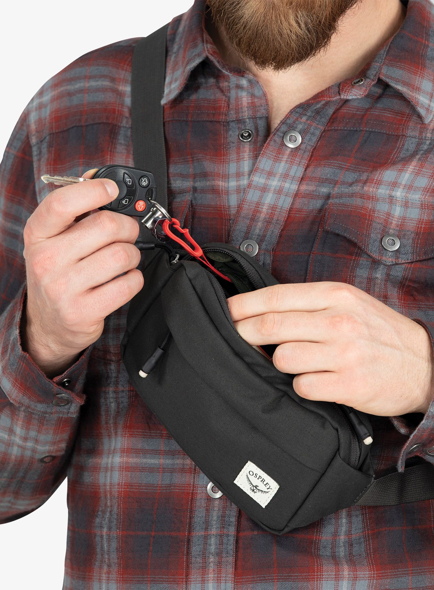 Torbica oko struka Osprey Arcane Waist - black