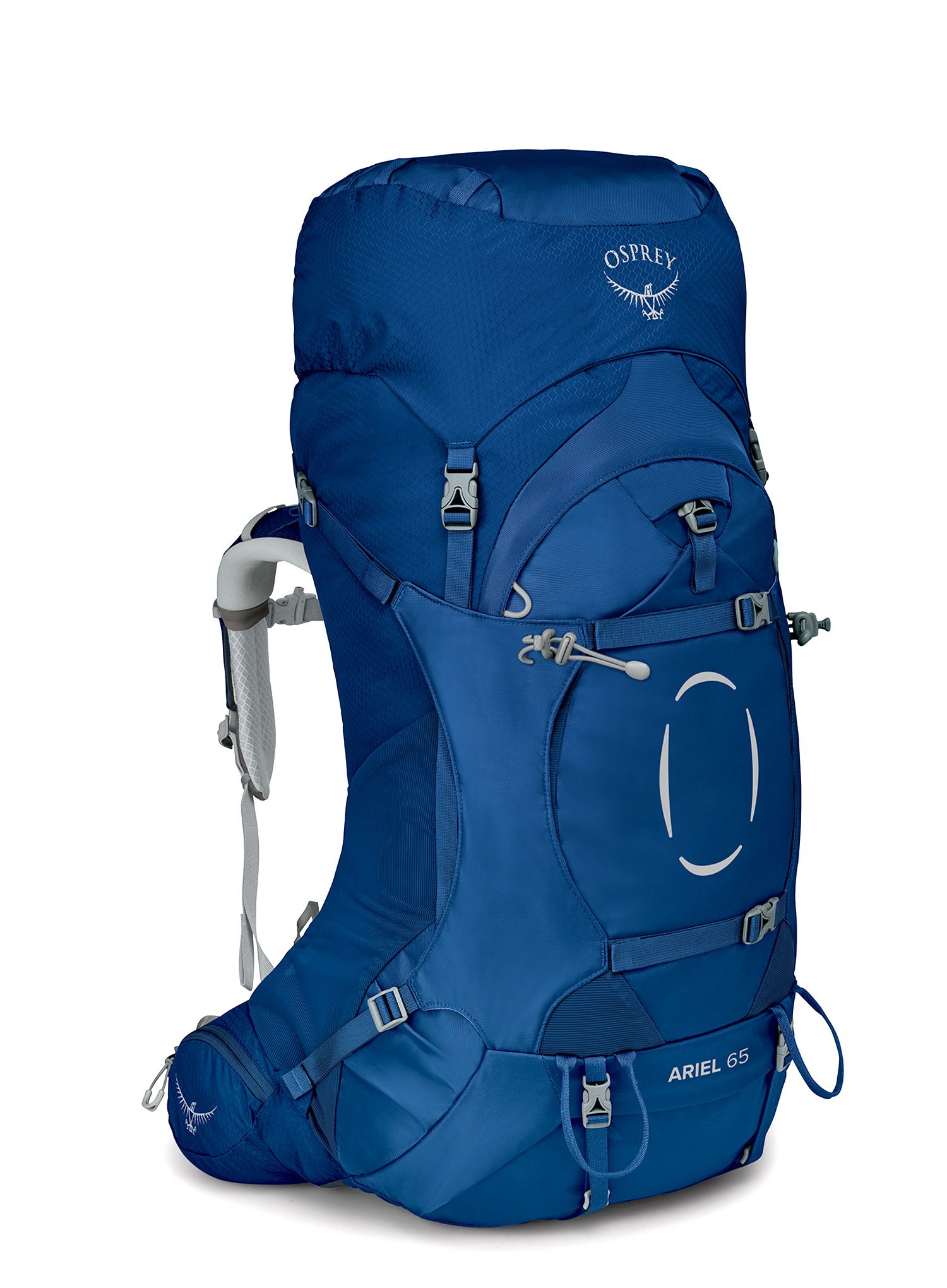 Ženski trekking ruksak Osprey Ariel 65 - ceramic blue