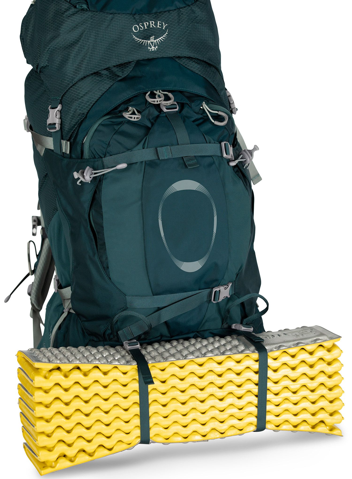 Ženski trekking ruksak Osprey Ariel Plus 70 - night jungle blue