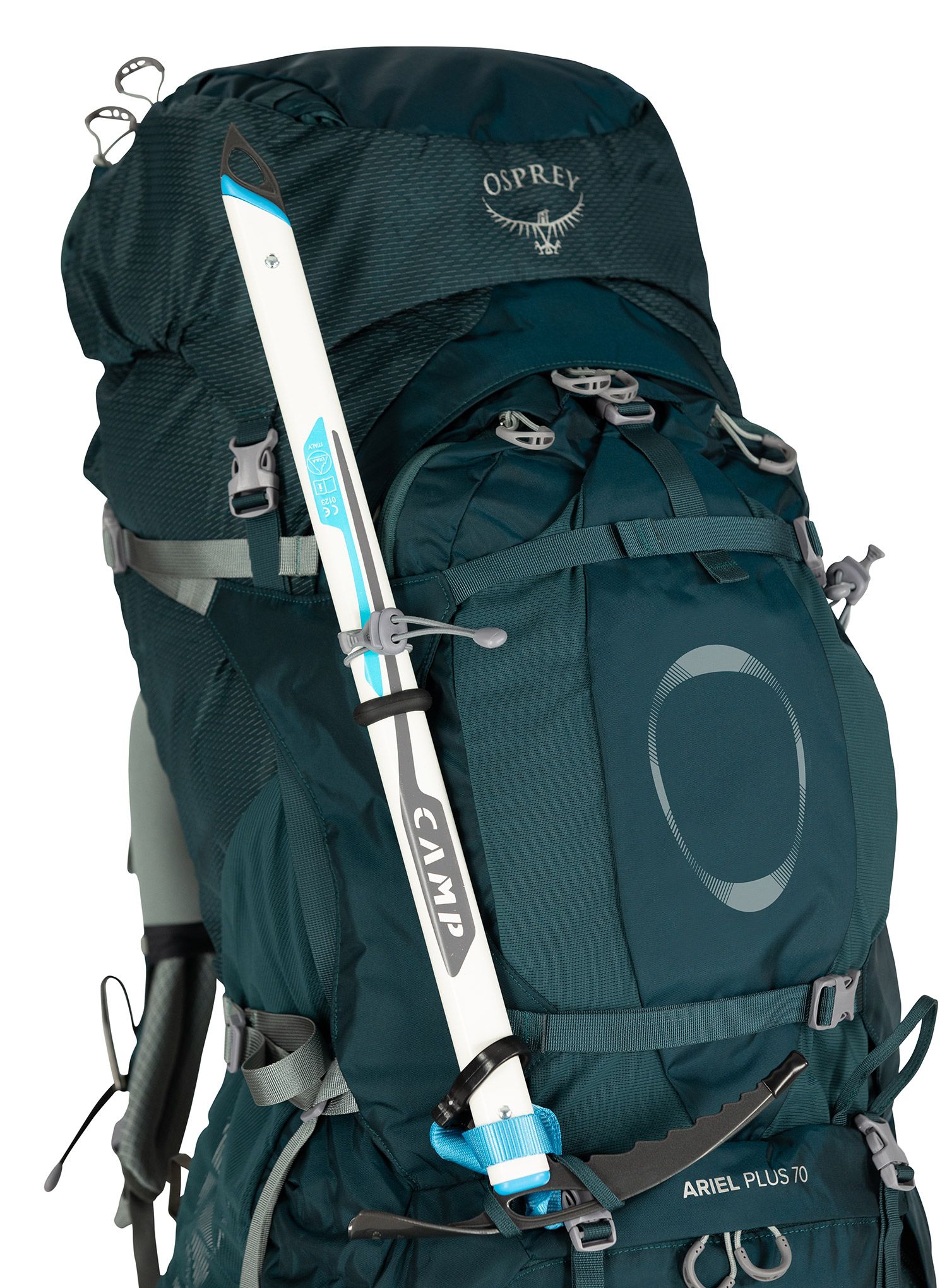 Ženski trekking ruksak Osprey Ariel Plus 70 - night jungle blue