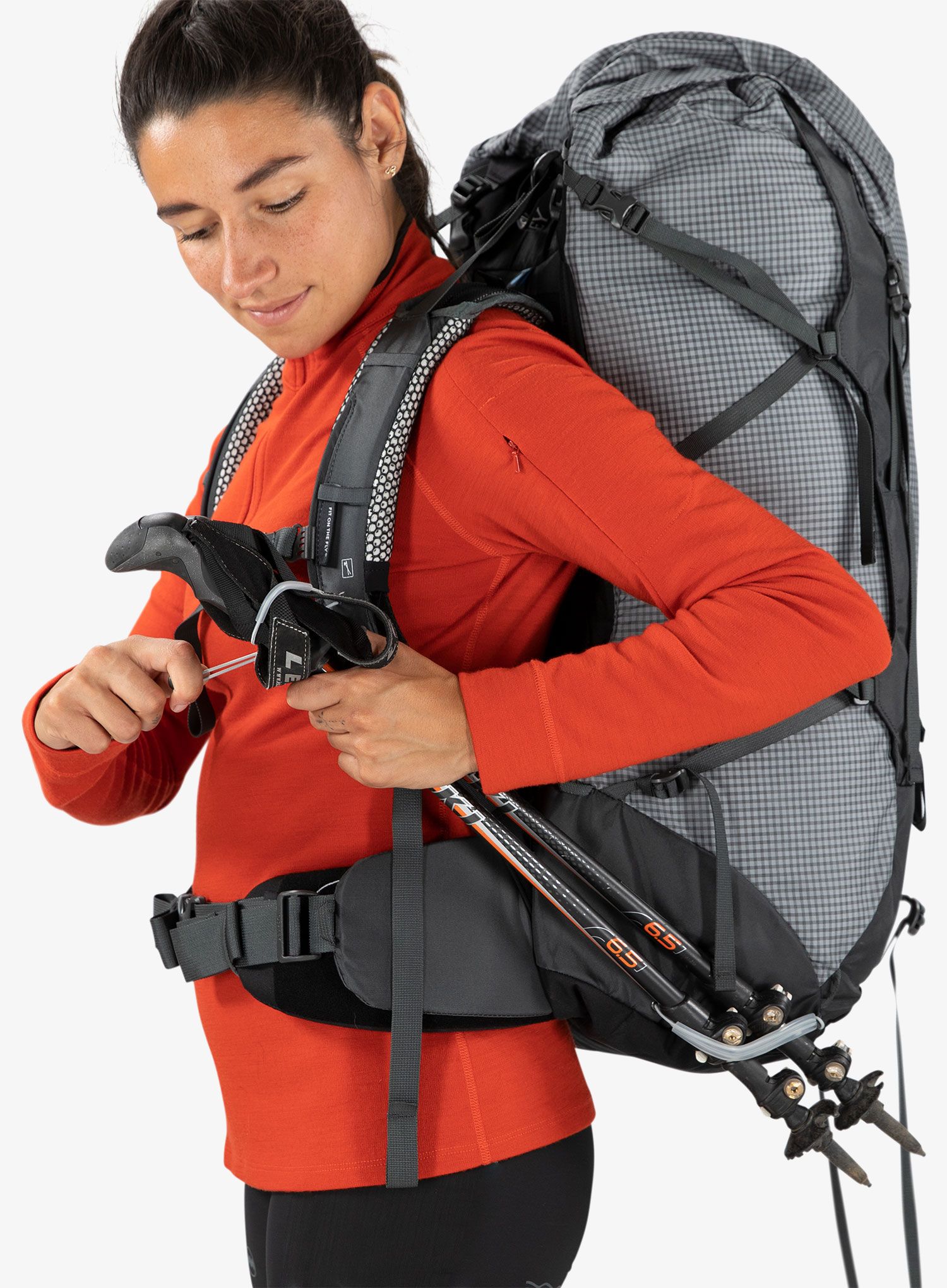 Ženski trekking ruksak Osprey Ariel Pro 75  - silver lining