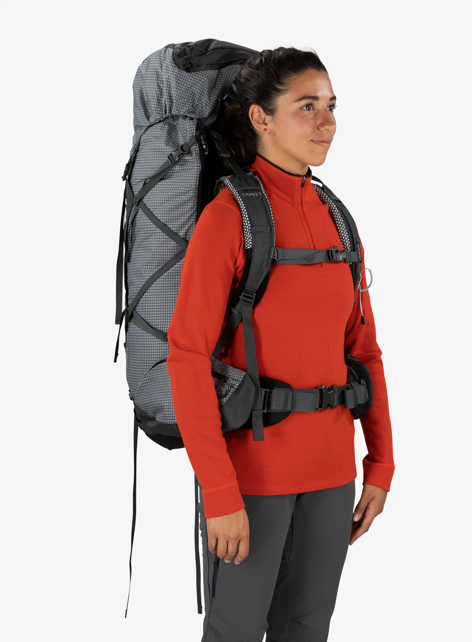 Ženski trekking ruksak Osprey Ariel Pro 75  - silver lining