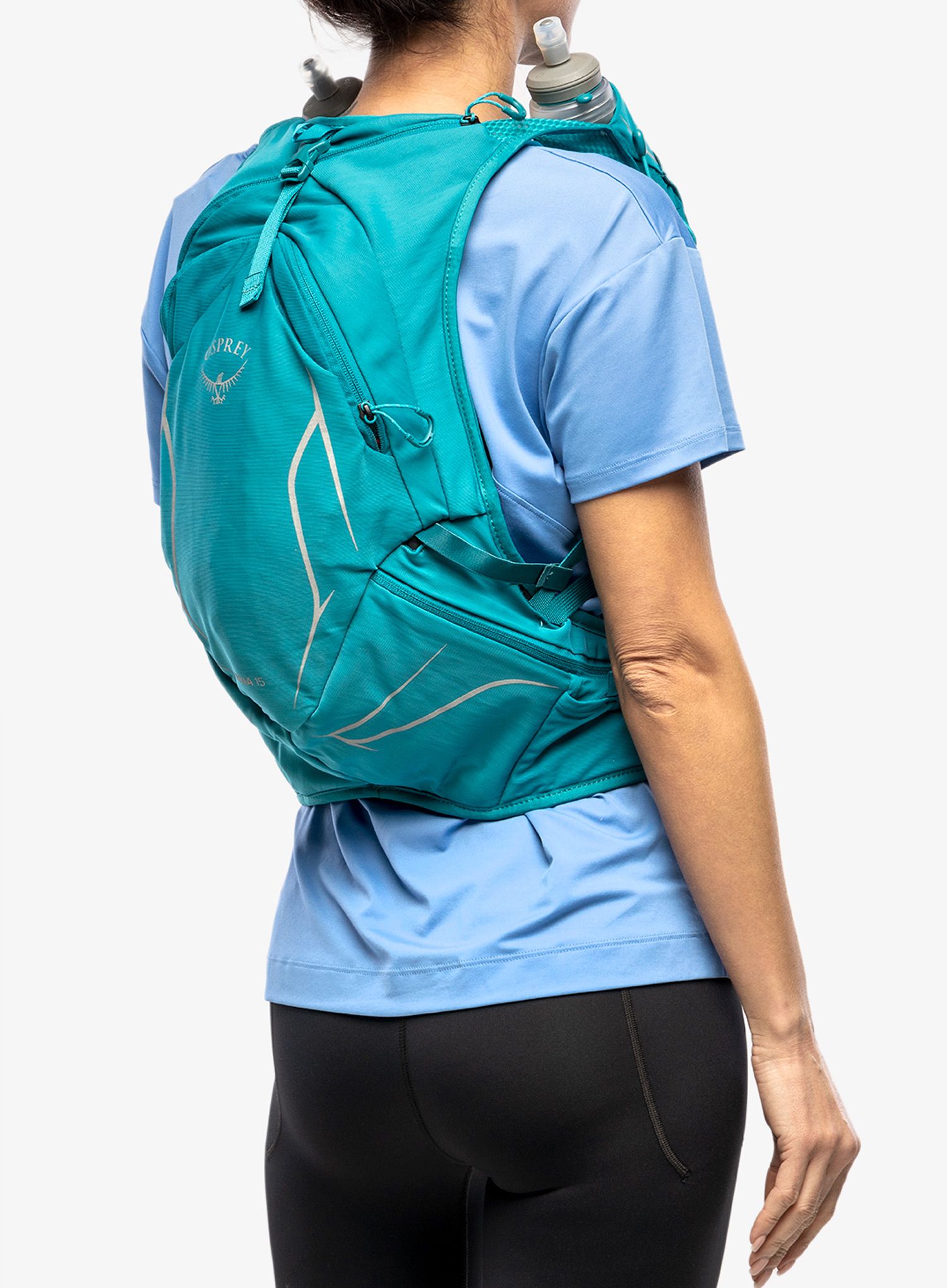 Ruksak za trčanje Osprey Dyna 15 - verdigris green