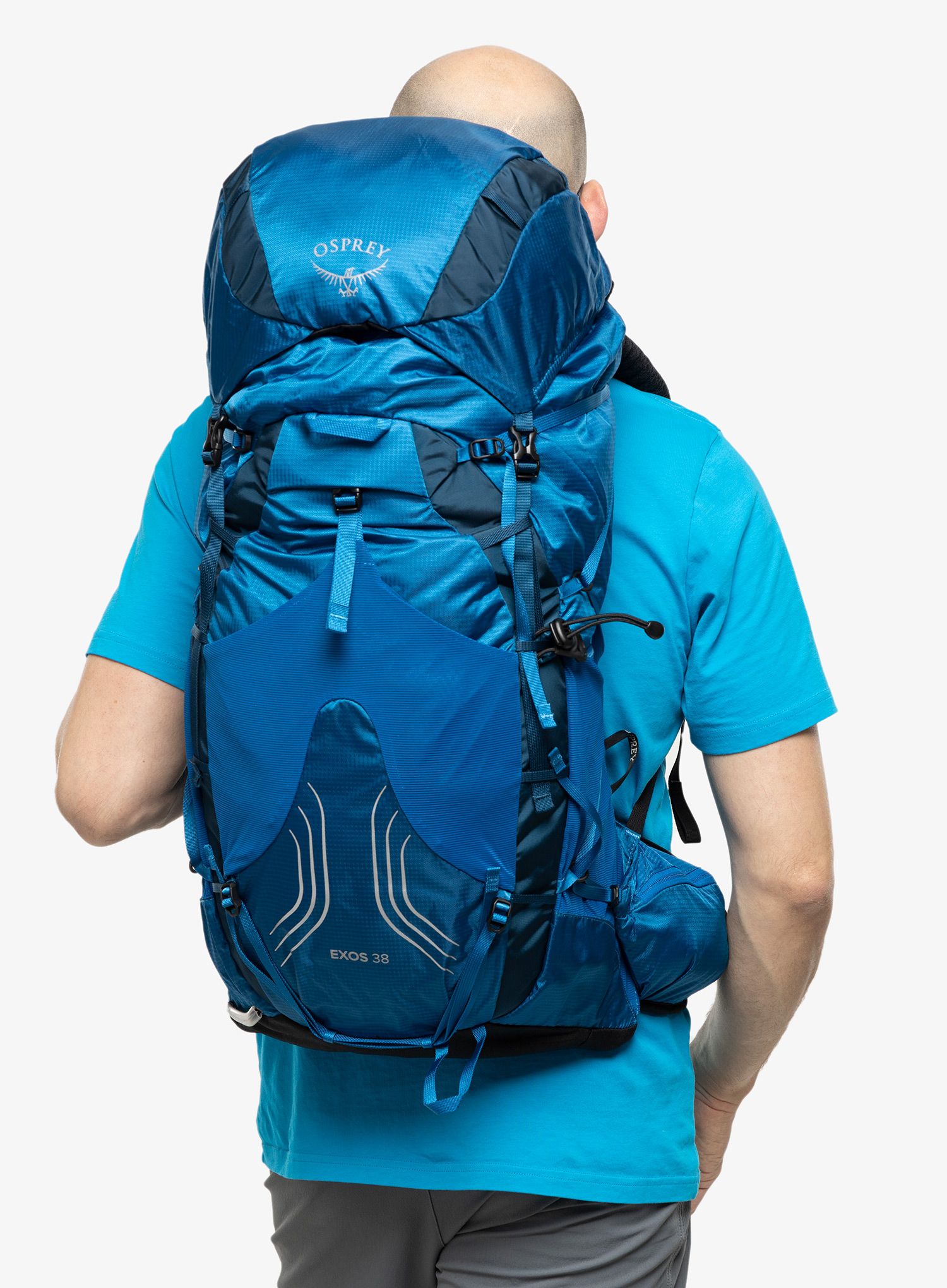 Planinarski ruksak Osprey Exos 38 - blue ribbon