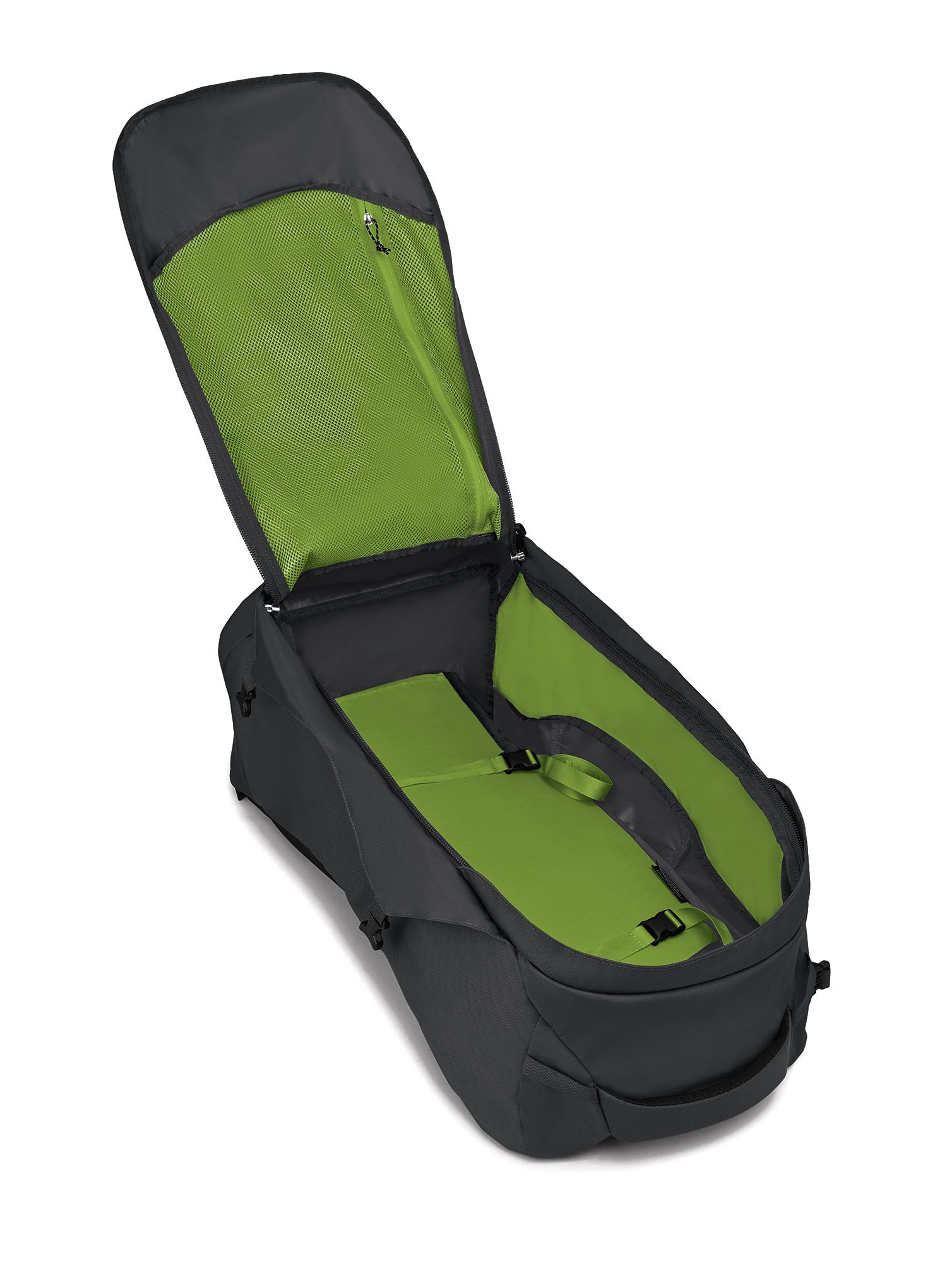 Trekking ruksak Osprey Farpoint 70 - tunnel vision grey