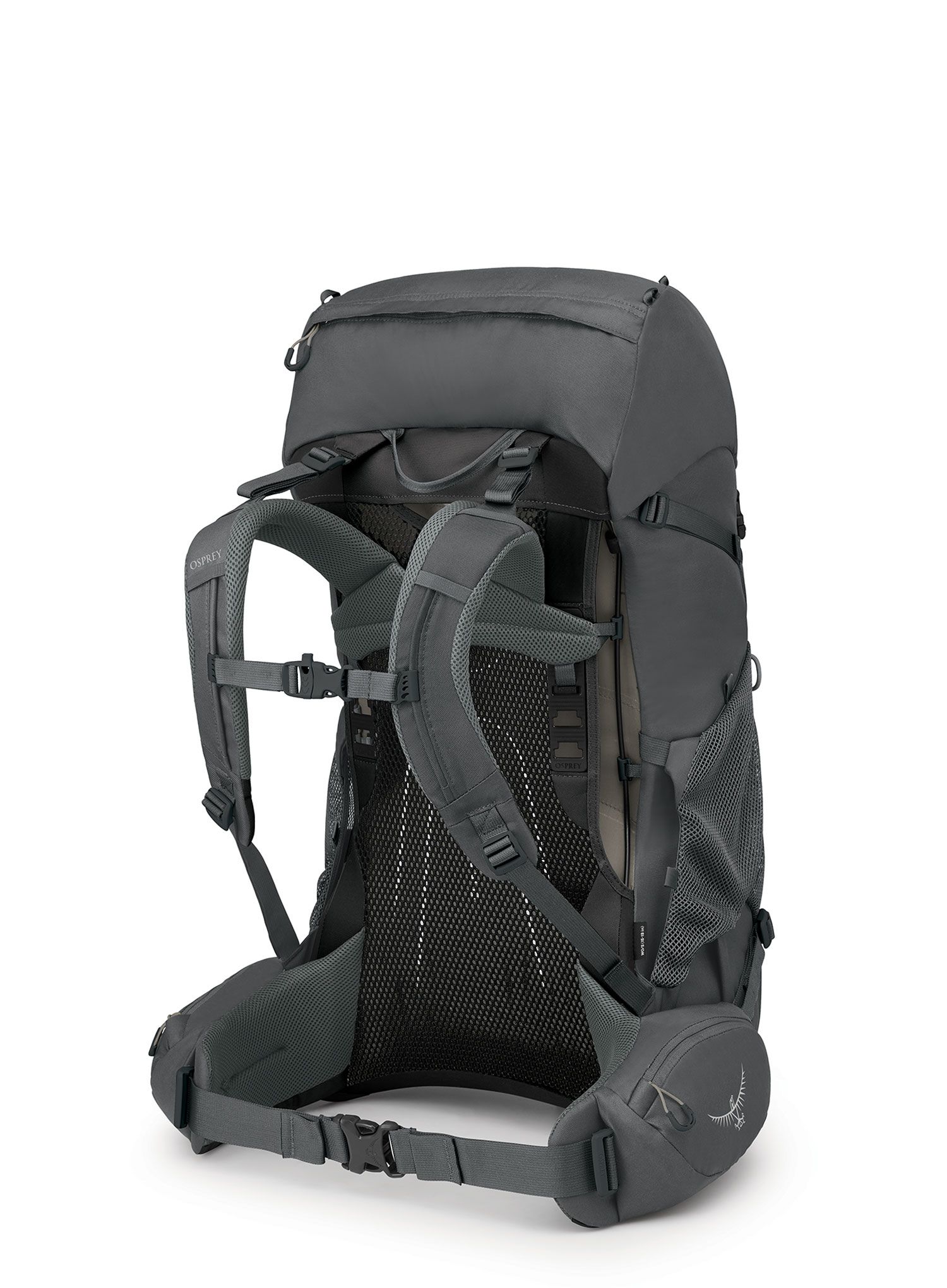 Ženski trekking ruksak Osprey Renn 50 - dark charcoal/gray wolf
