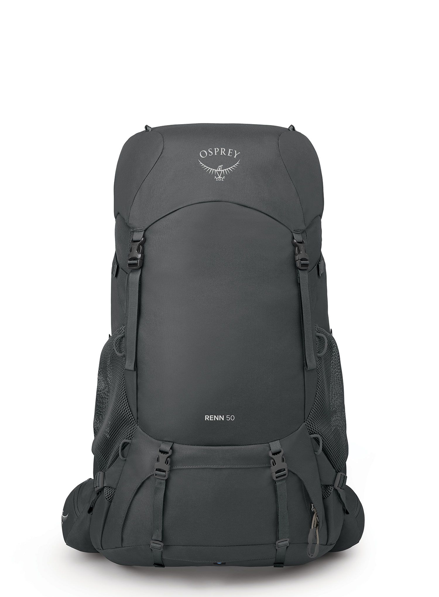 Ženski trekking ruksak Osprey Renn 50 - dark charcoal/gray wolf