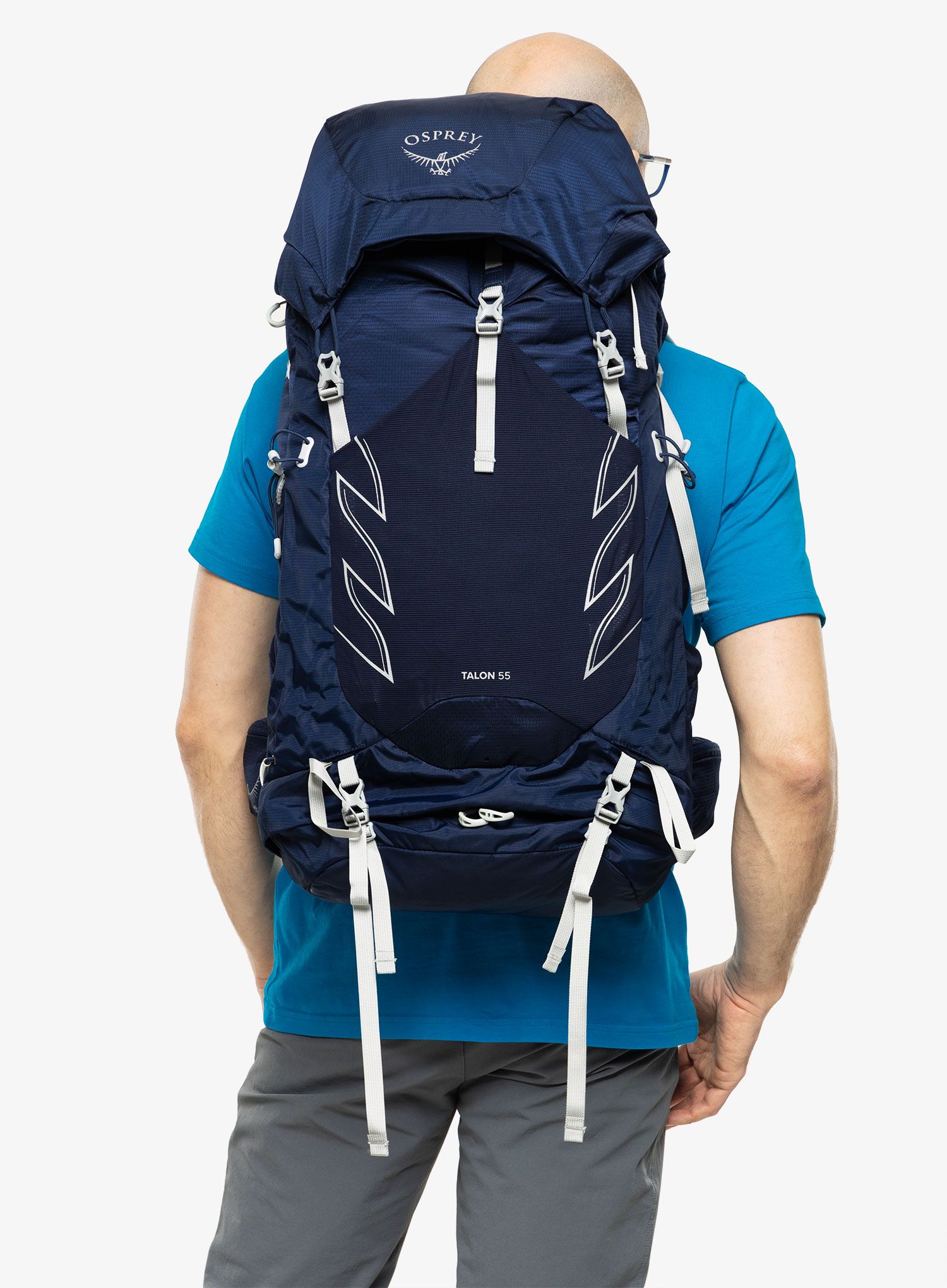 Planinarski ruksak Osprey Talon 55 - ceramic blue