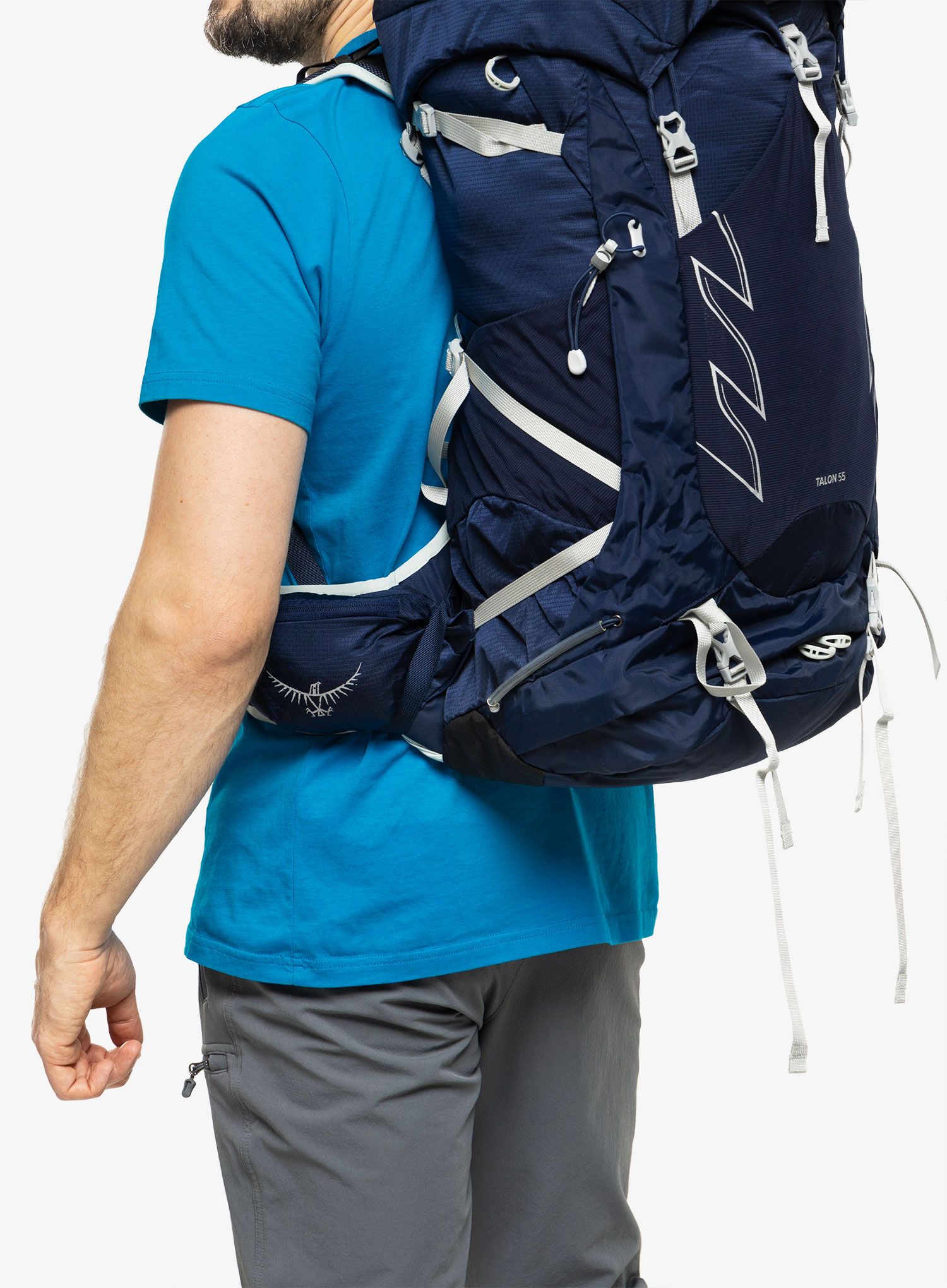 Planinarski ruksak Osprey Talon 55 - ceramic blue
