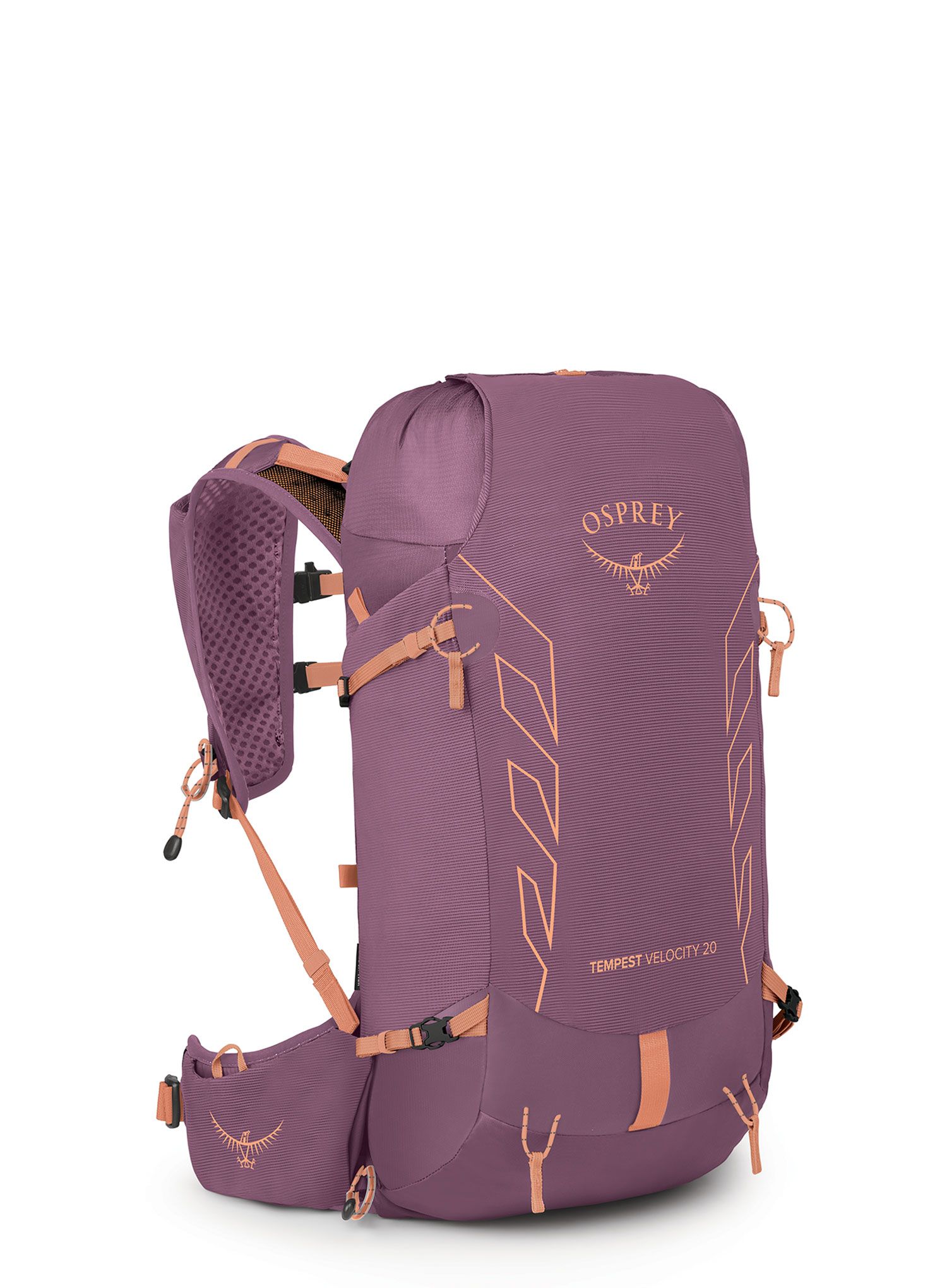 Ženski planinarski ruksak Osprey Tempest Velocity 20  - pashmina/melon
