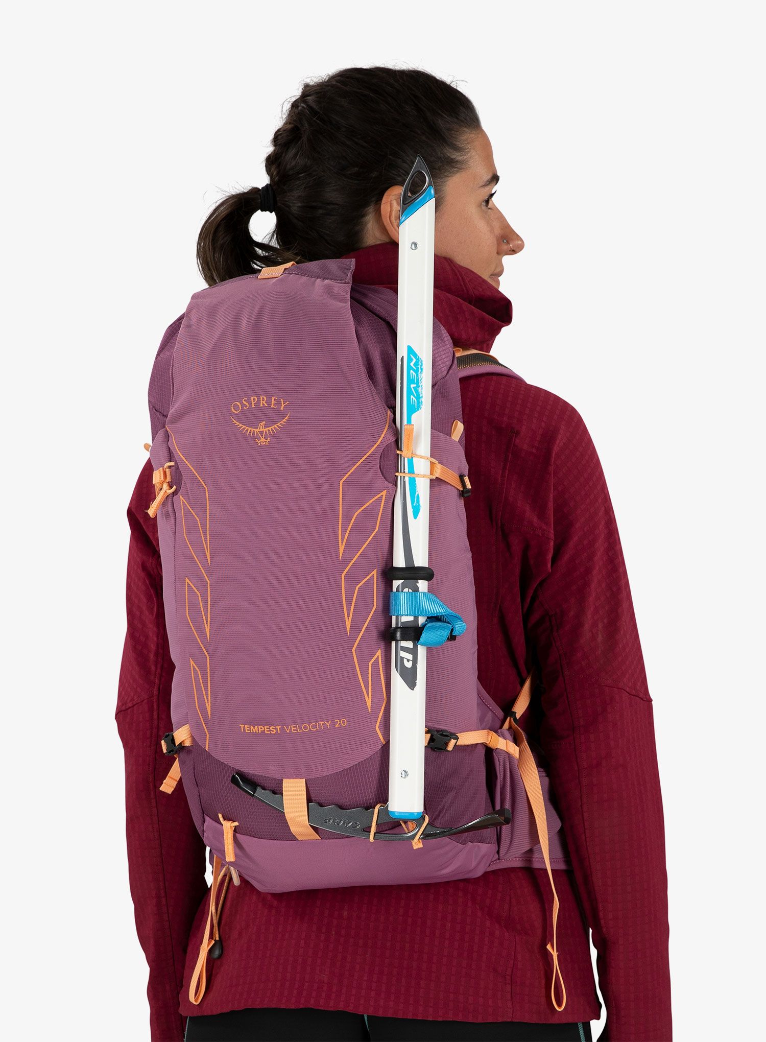 Ženski planinarski ruksak Osprey Tempest Velocity 20  - pashmina/melon