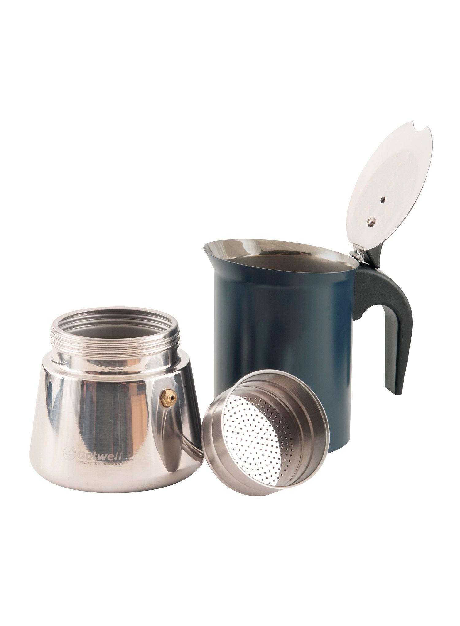 Putni aparat za kavu Outwell Barista Espresso Maker  - blue