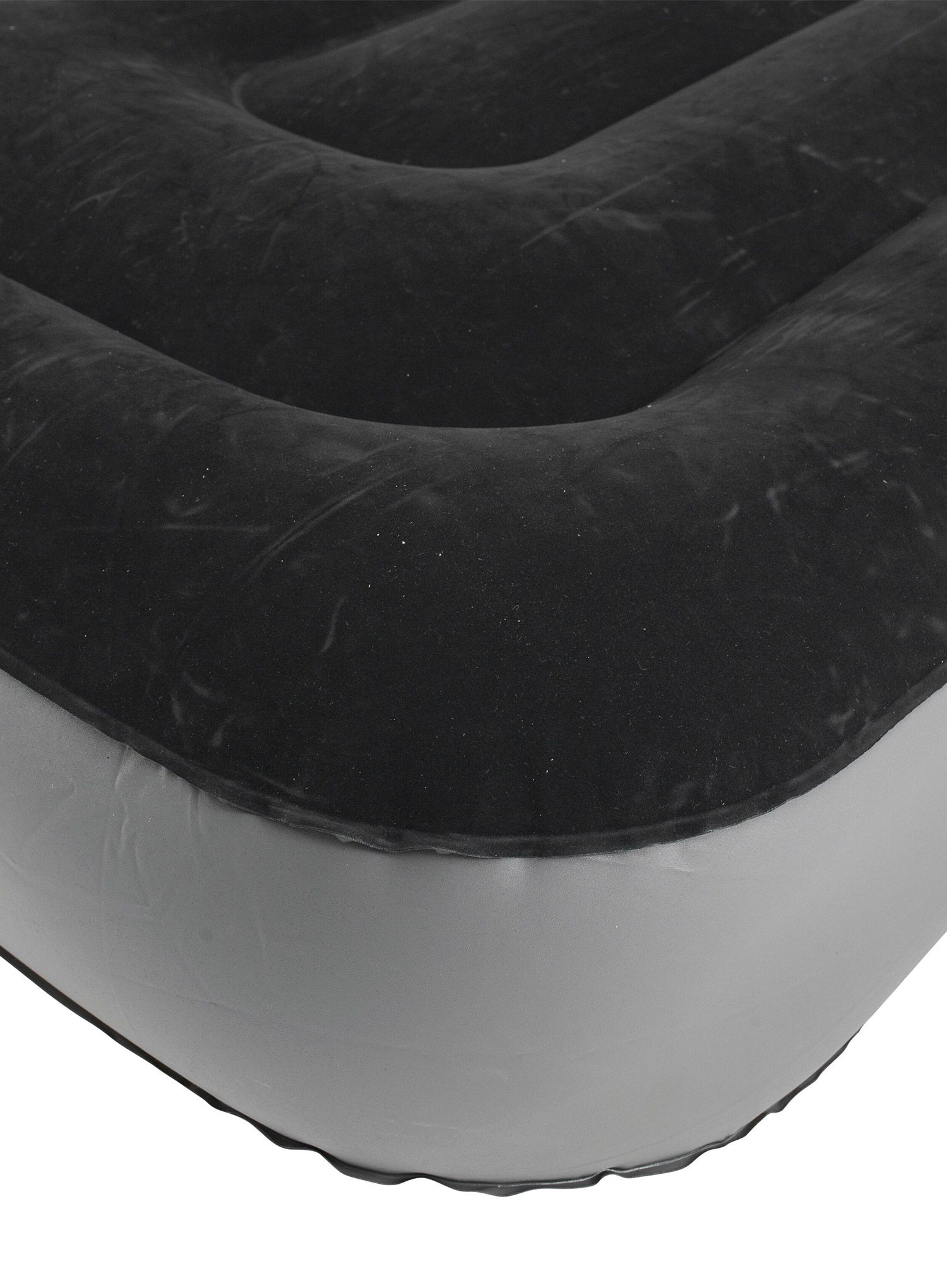 Madrac na napuhavanje Outwell Classic Double Two Chamber - black/grey