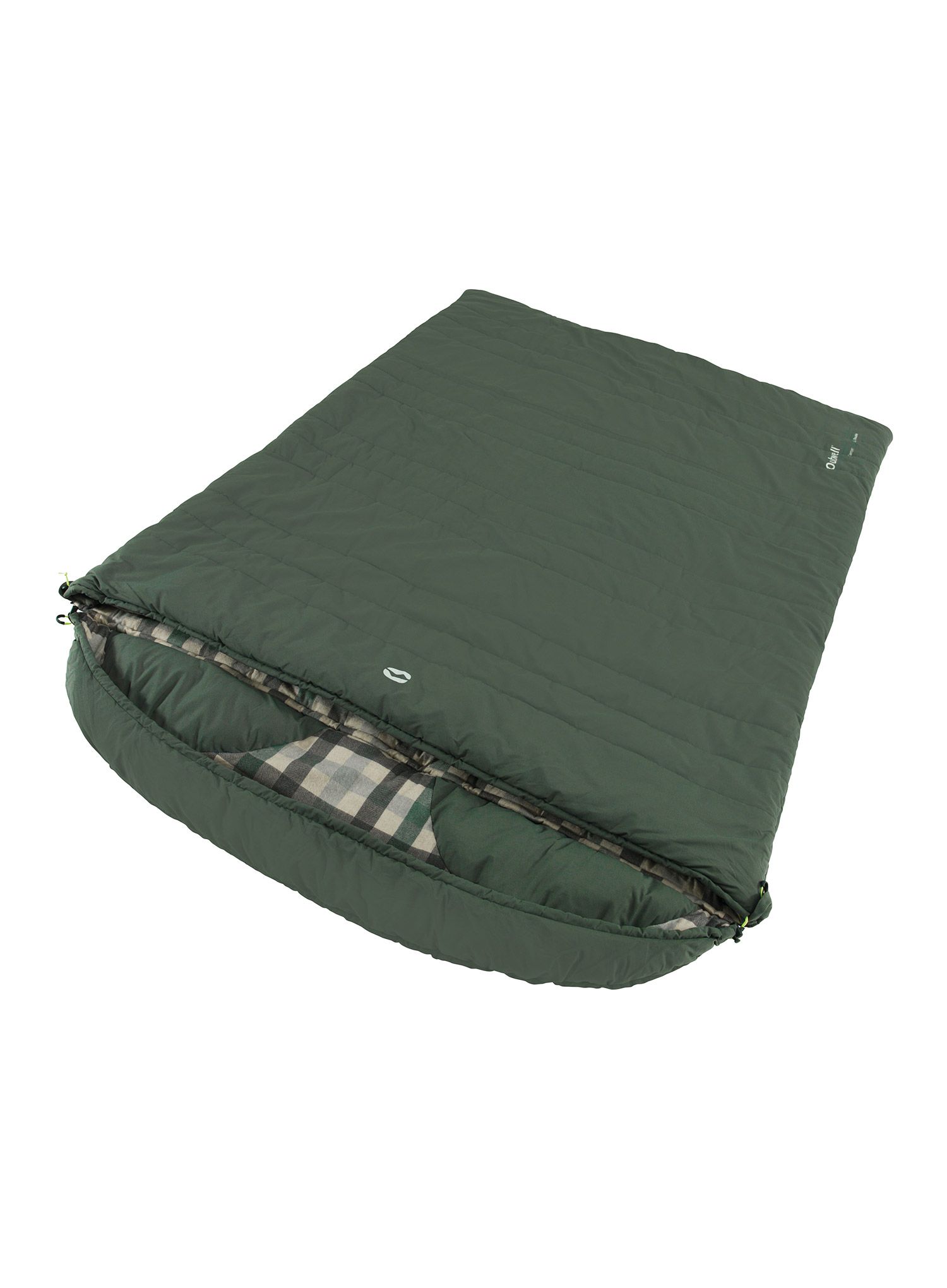 Vreća za spavanje za dvije osobe Outwell Camper Lux Double - forest green