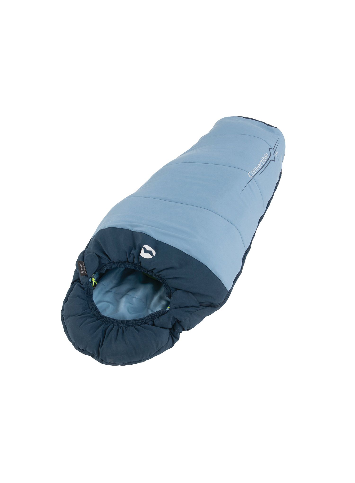 Dječja vreća za spavanje Outwell Convertible Junior (120-150 cm) - ice