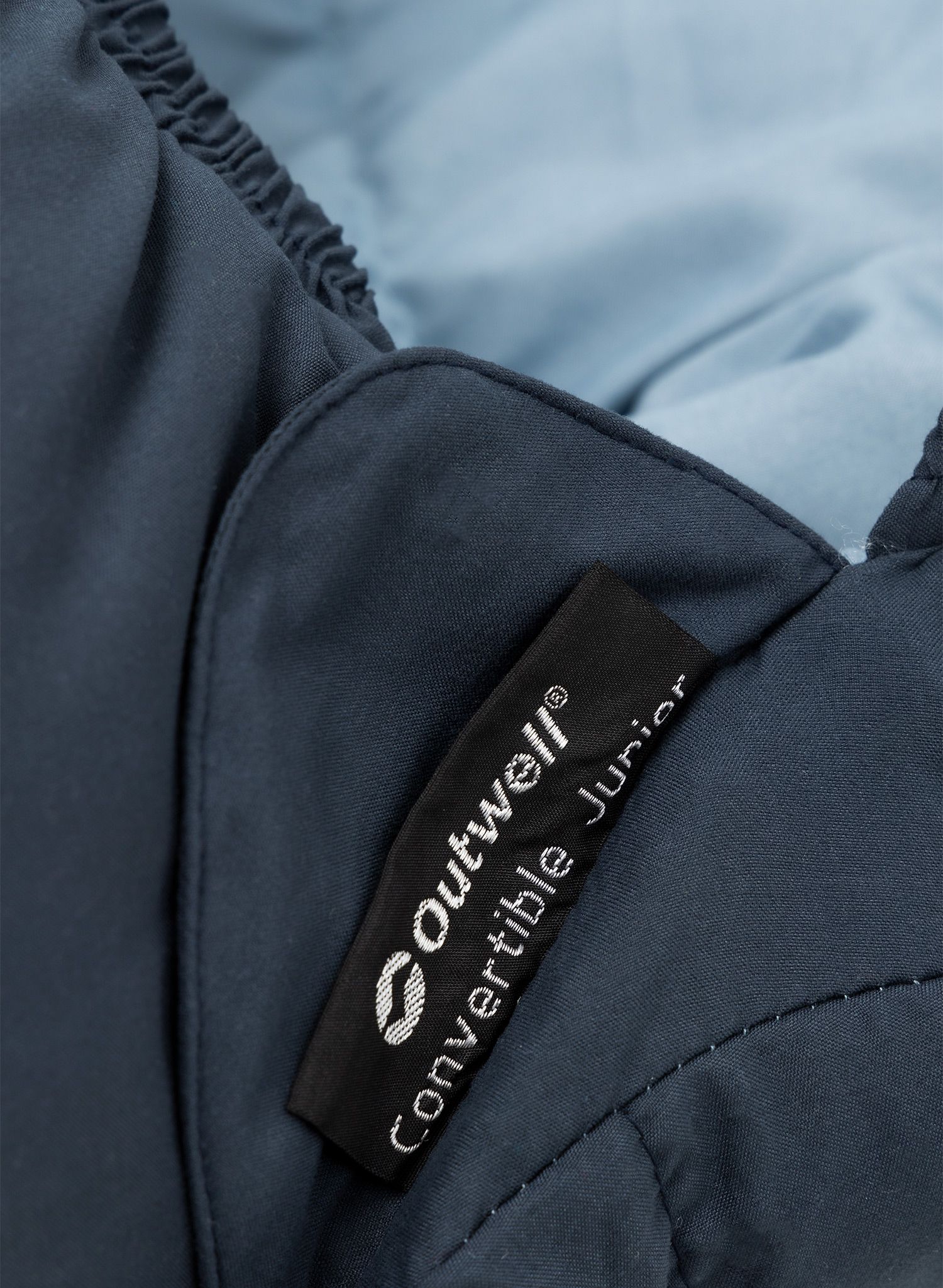 Dječja vreća za spavanje Outwell Convertible Junior (120-150 cm) - ice