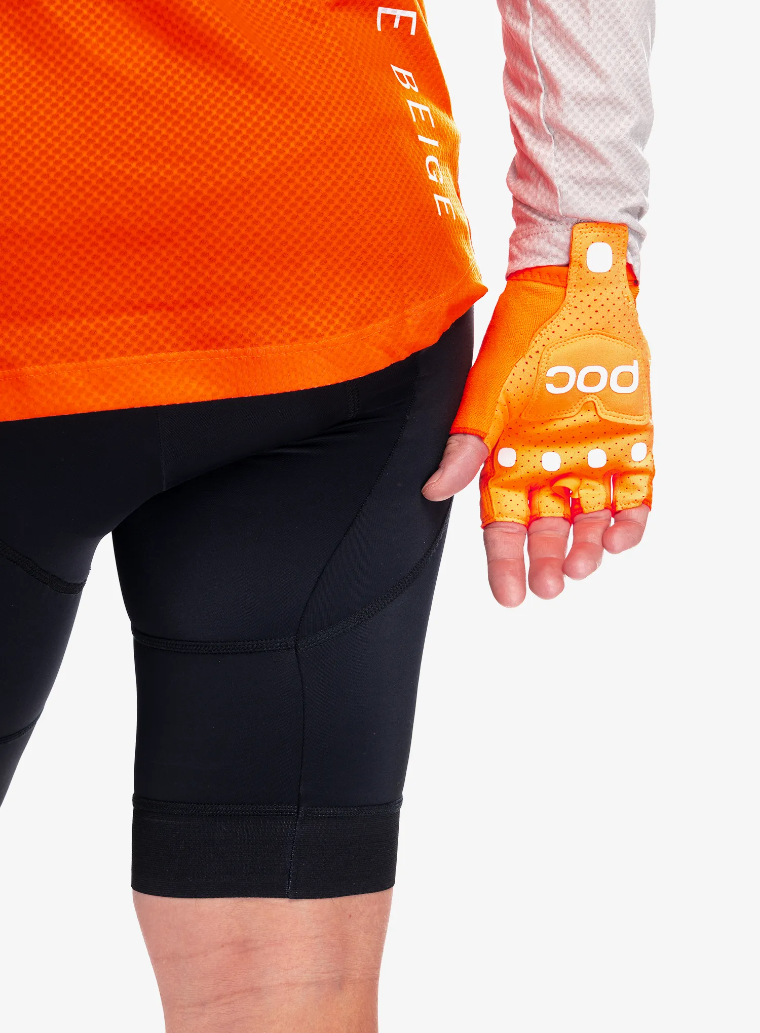 Biciklističke rukavice POC AVIP Glove Short - zink orange