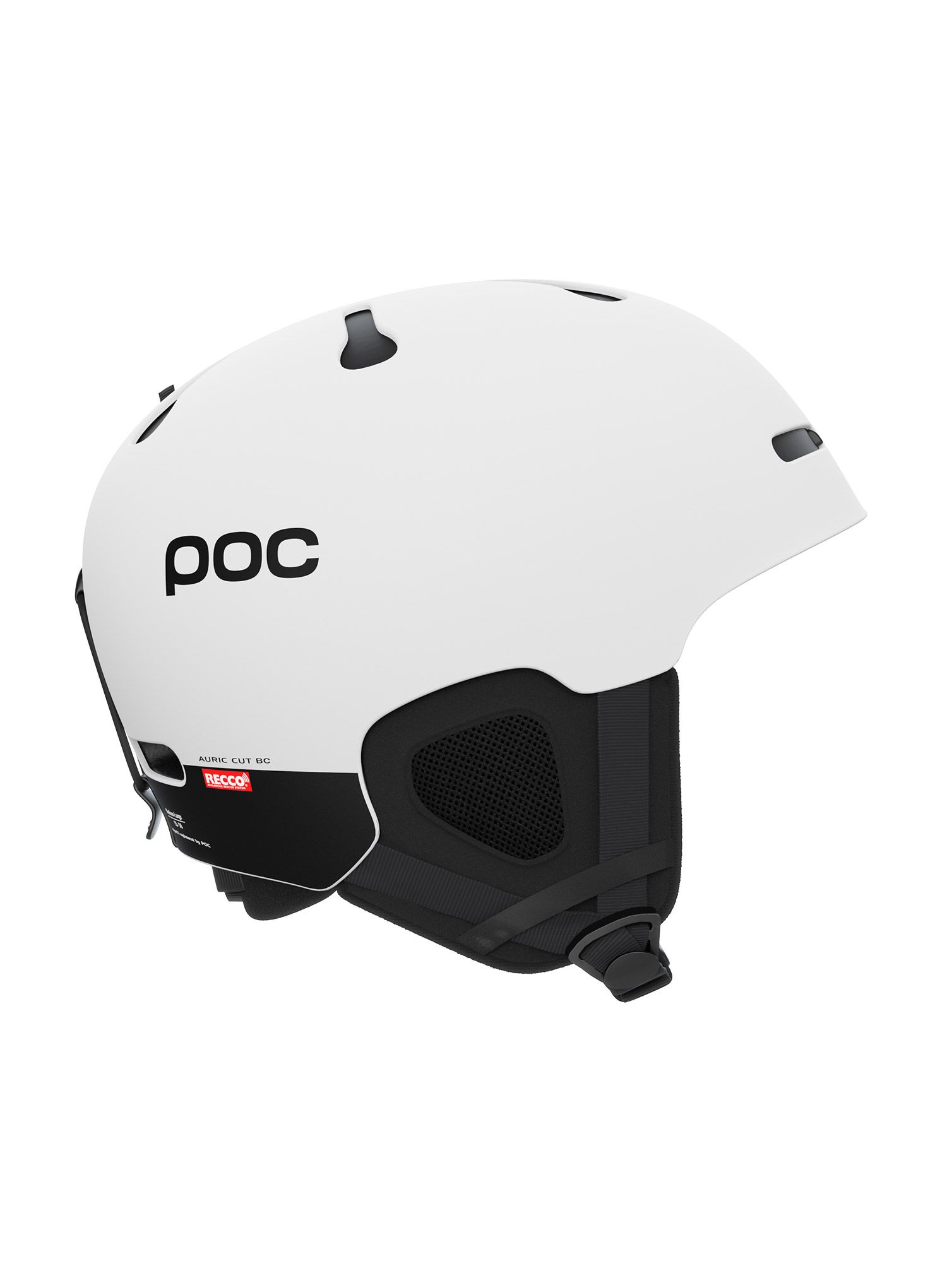 Skijaška kaciga POC Auric Cut BC Mips - hydrogen white matt