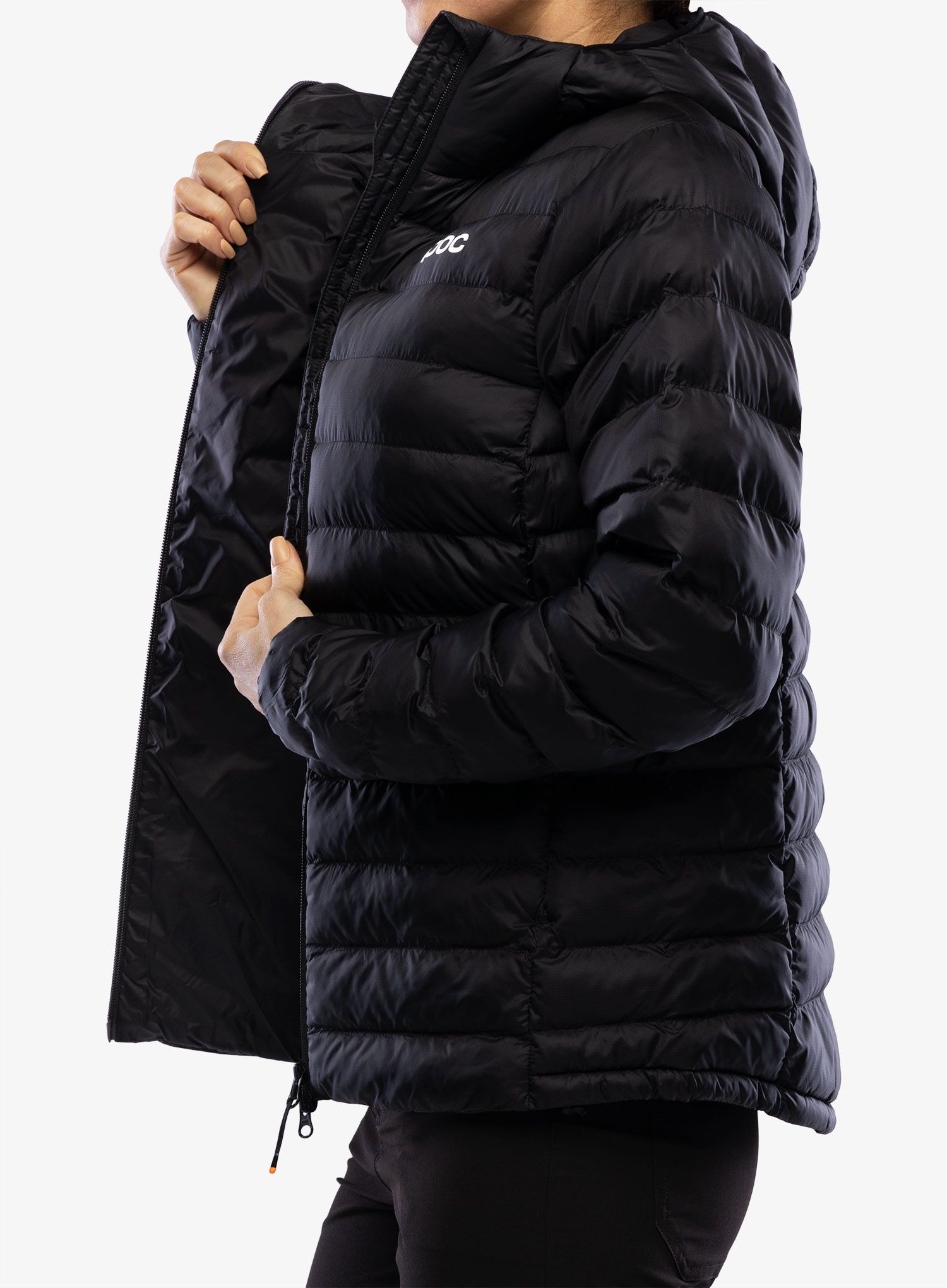 Jakna s postavom ženska POC Coalesce Jacket - uranium black