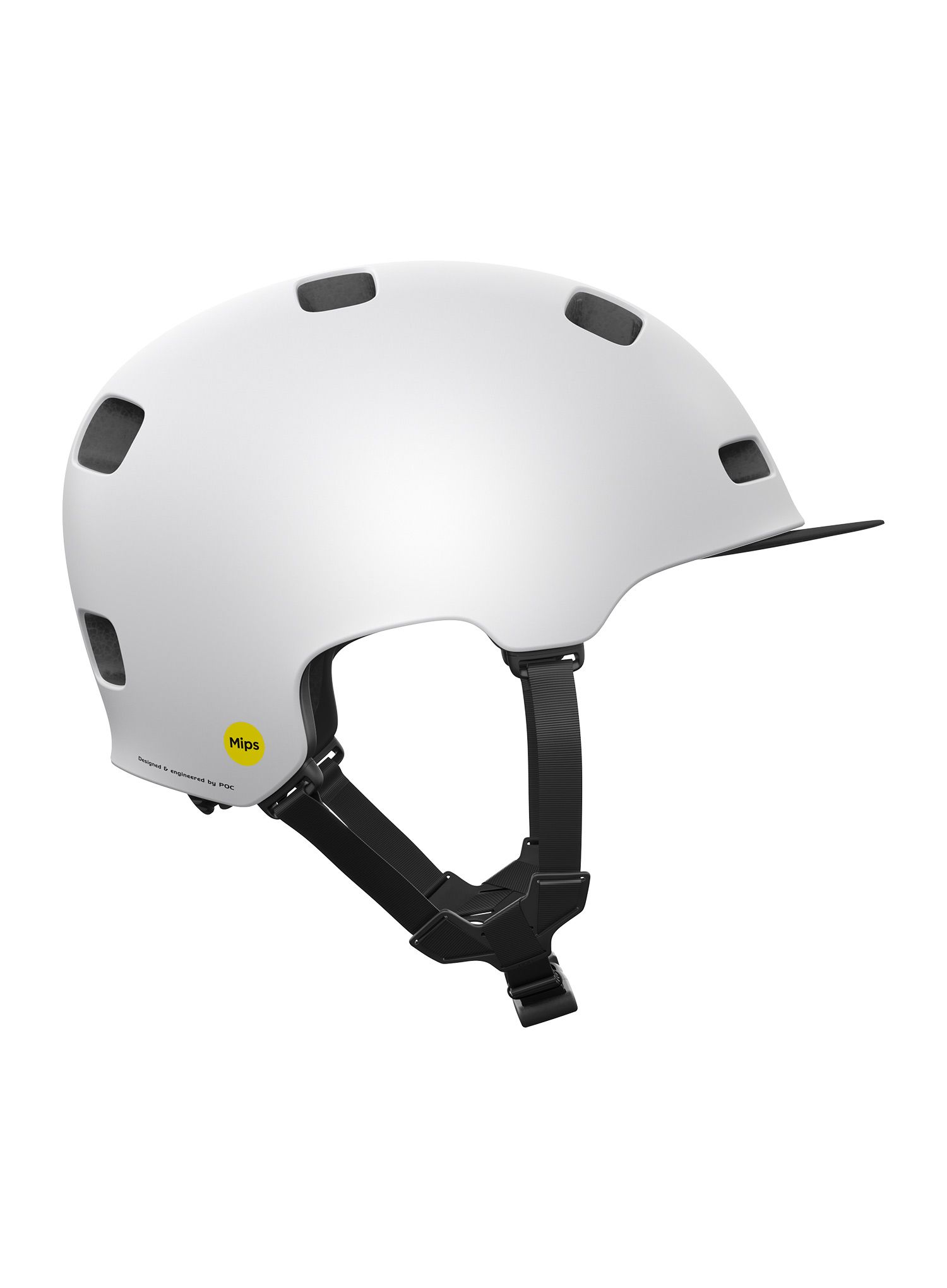 Biciklistička kaciga POC Crane Mips - hydrogen white matt