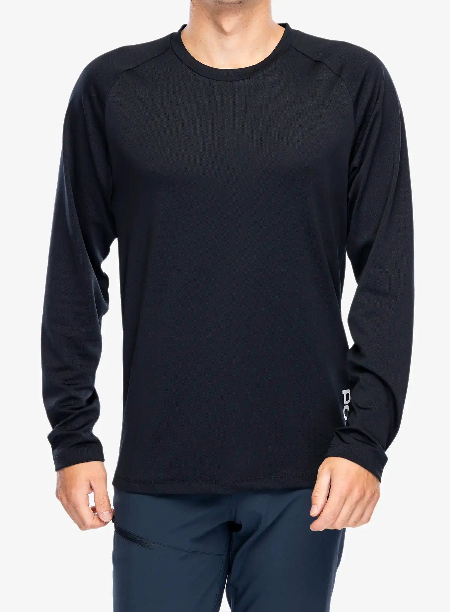 Biciklistička dukserica POC Essential DH LS Jersey - carbon black