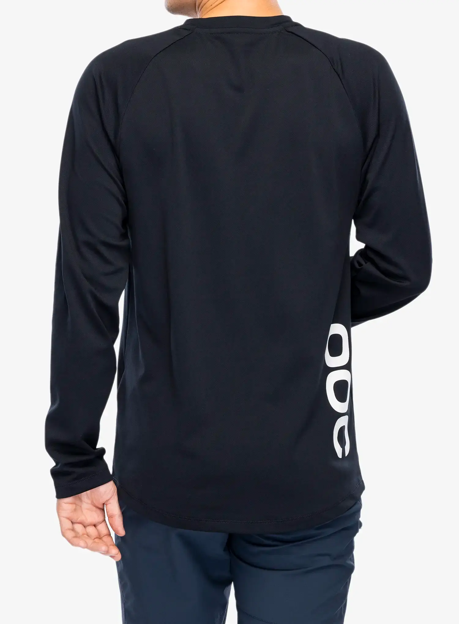 Biciklistička dukserica POC Essential DH LS Jersey - carbon black