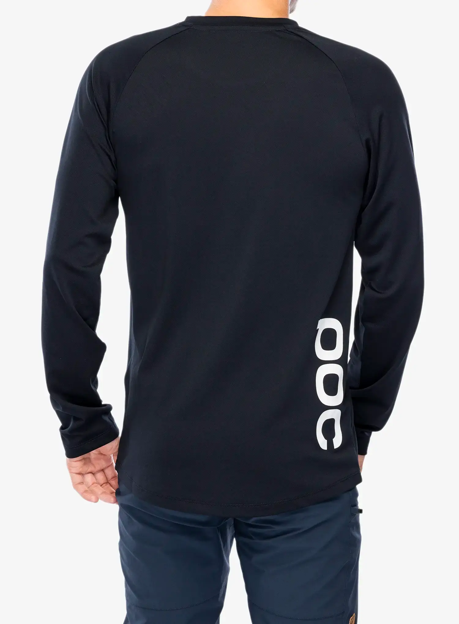 Biciklistička dukserica POC Essential DH LS Jersey - carbon black