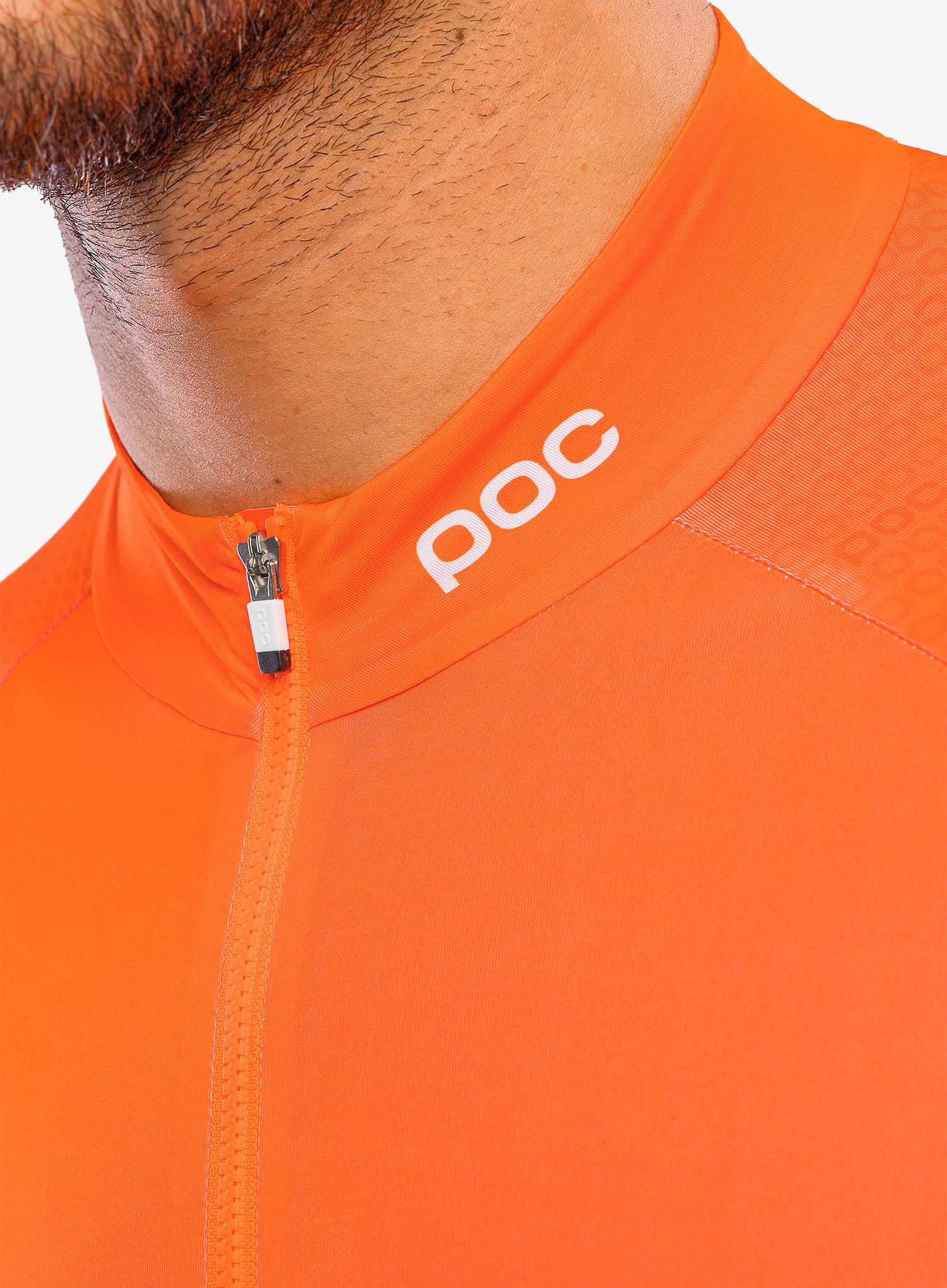 Biciklistička dukserica POC Essential Road LS Jersey - zink orange