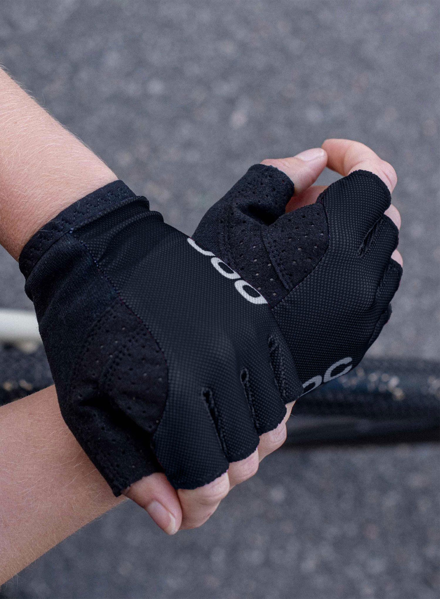 Biciklističke rukavice POC Essential Short Glove - uranium black