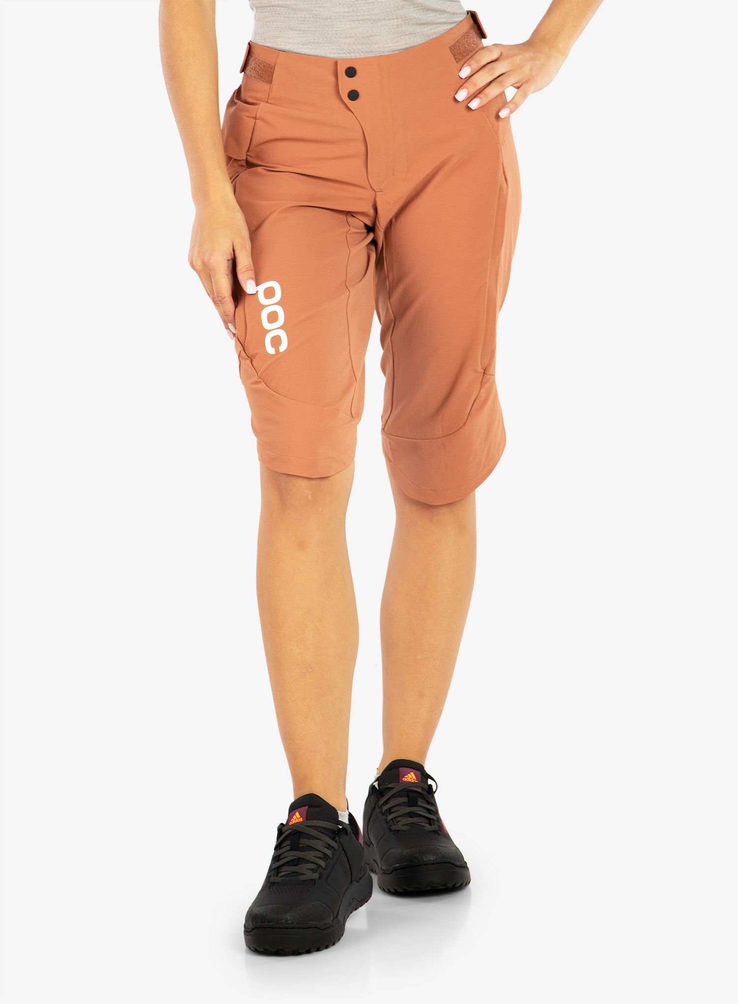 Ženske biciklističke kratke hlače POC Infinite All-Mountain Shorts - himalayan salt