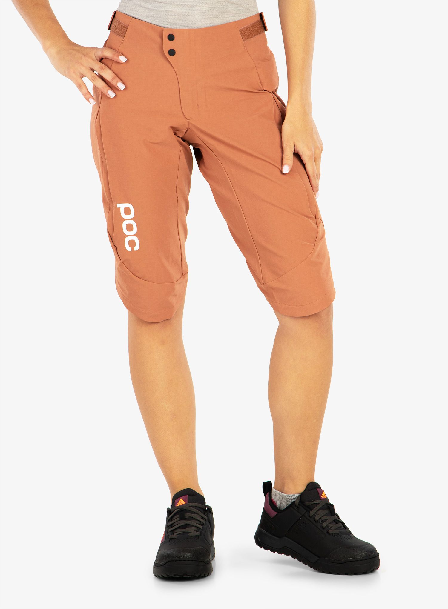 Ženske biciklističke kratke hlače POC Infinite All-Mountain Shorts - himalayan salt