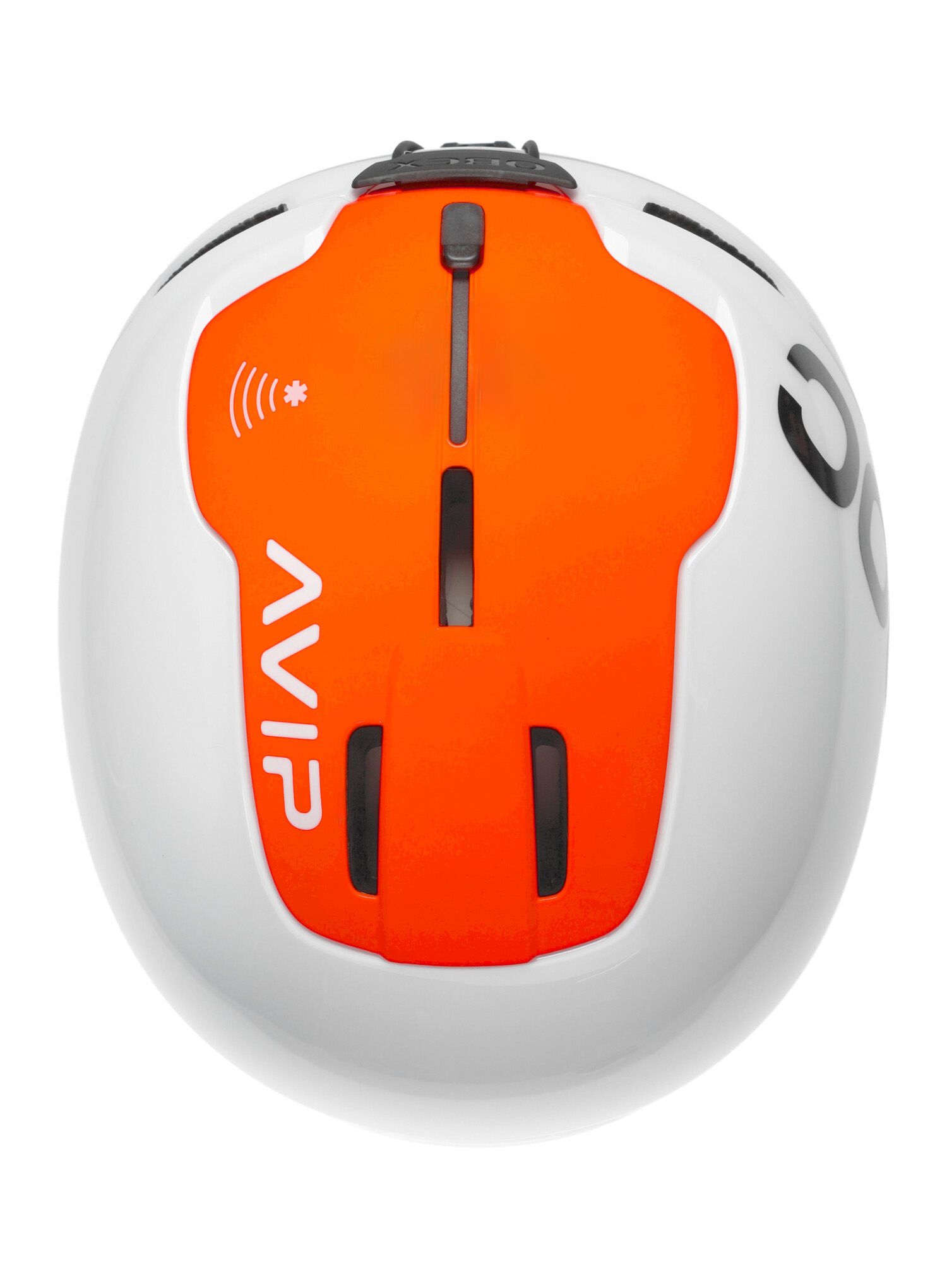 Skijaška kaciga POC Obex BC MIPS - hydro white/fluorescent orange