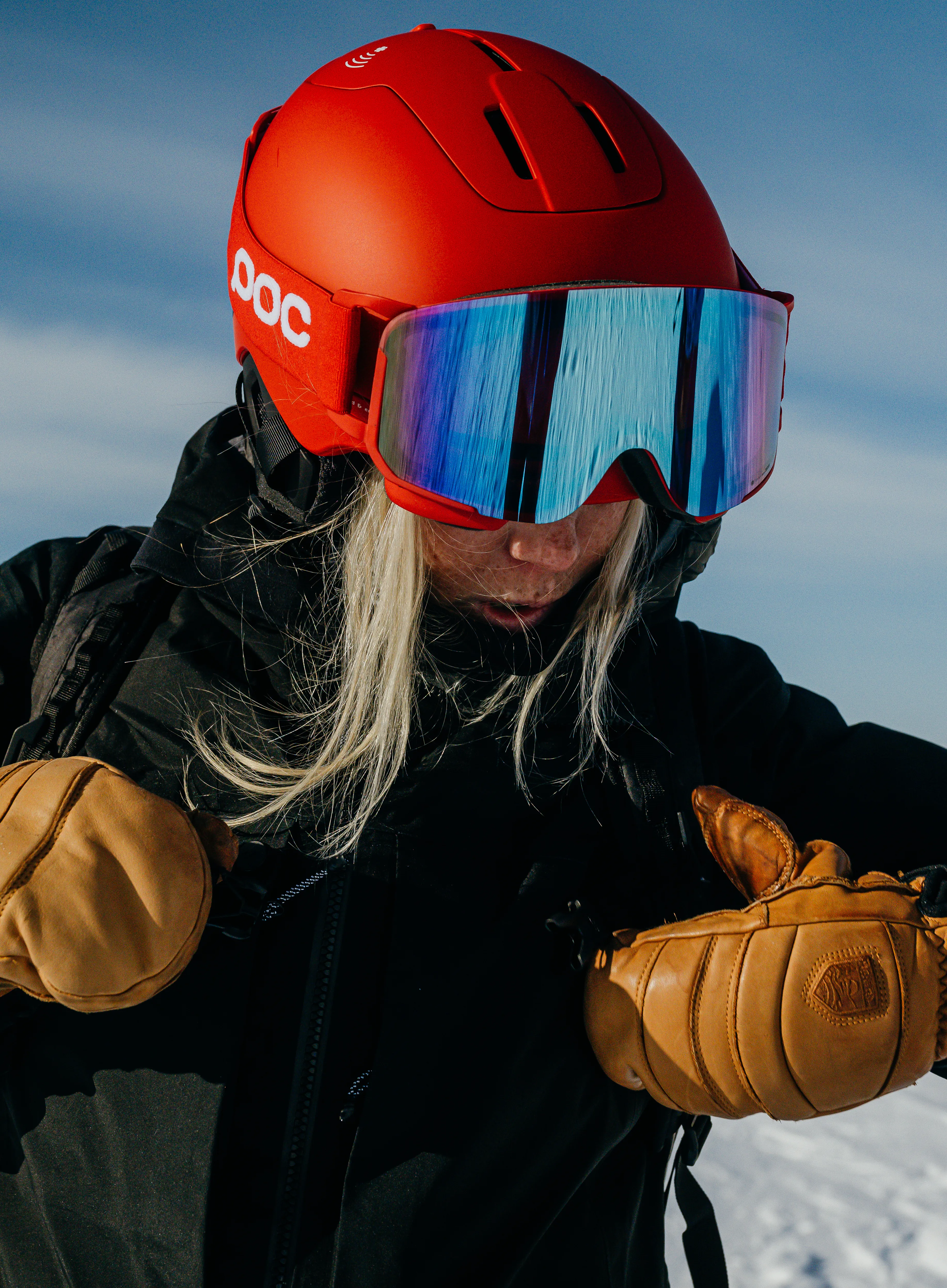 Skijaška kaciga POC Obex Mips - fluorescent orange matt