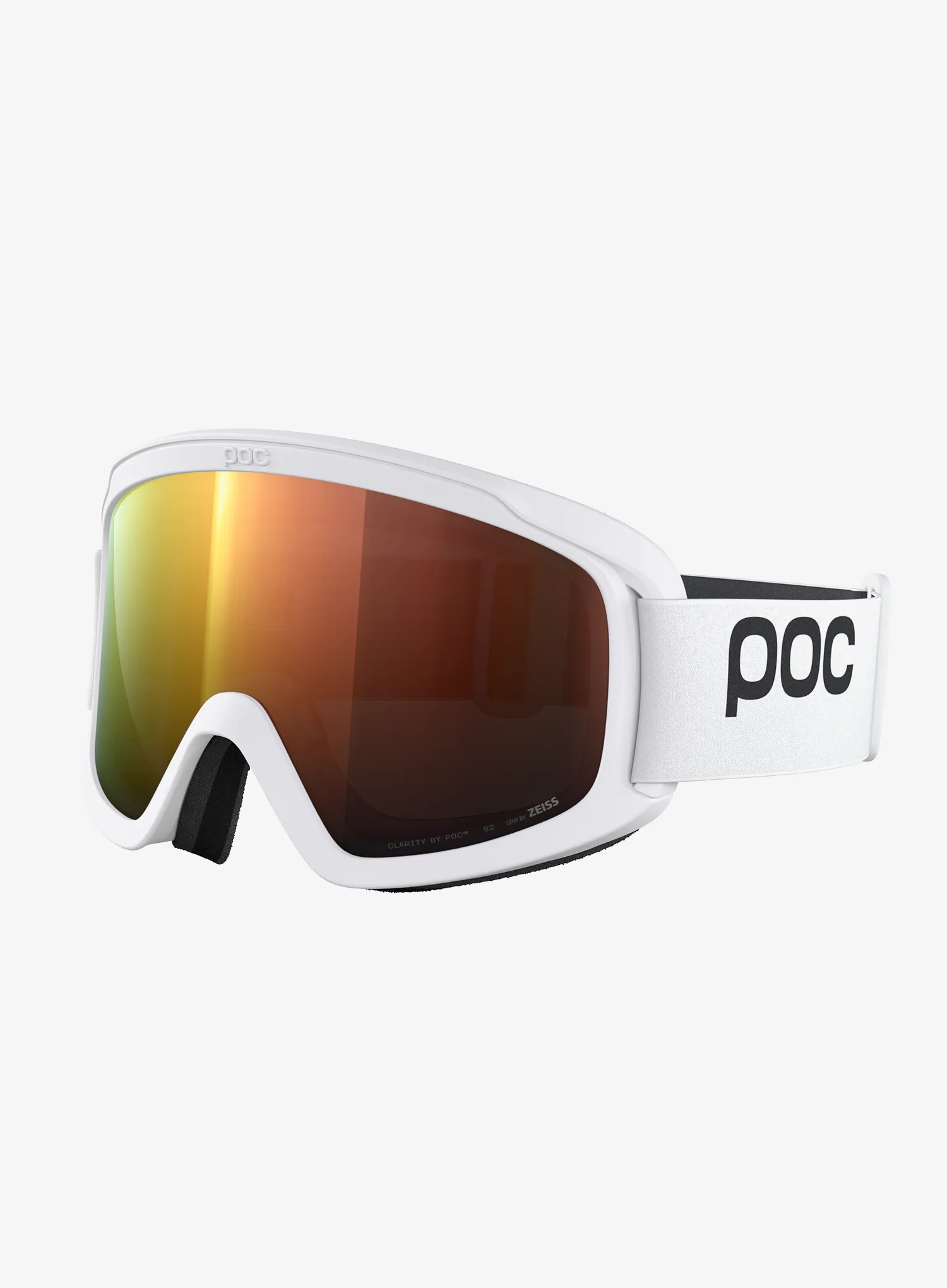 Skijaške naočale POC Opsin - hydrogen white/sunny orange
