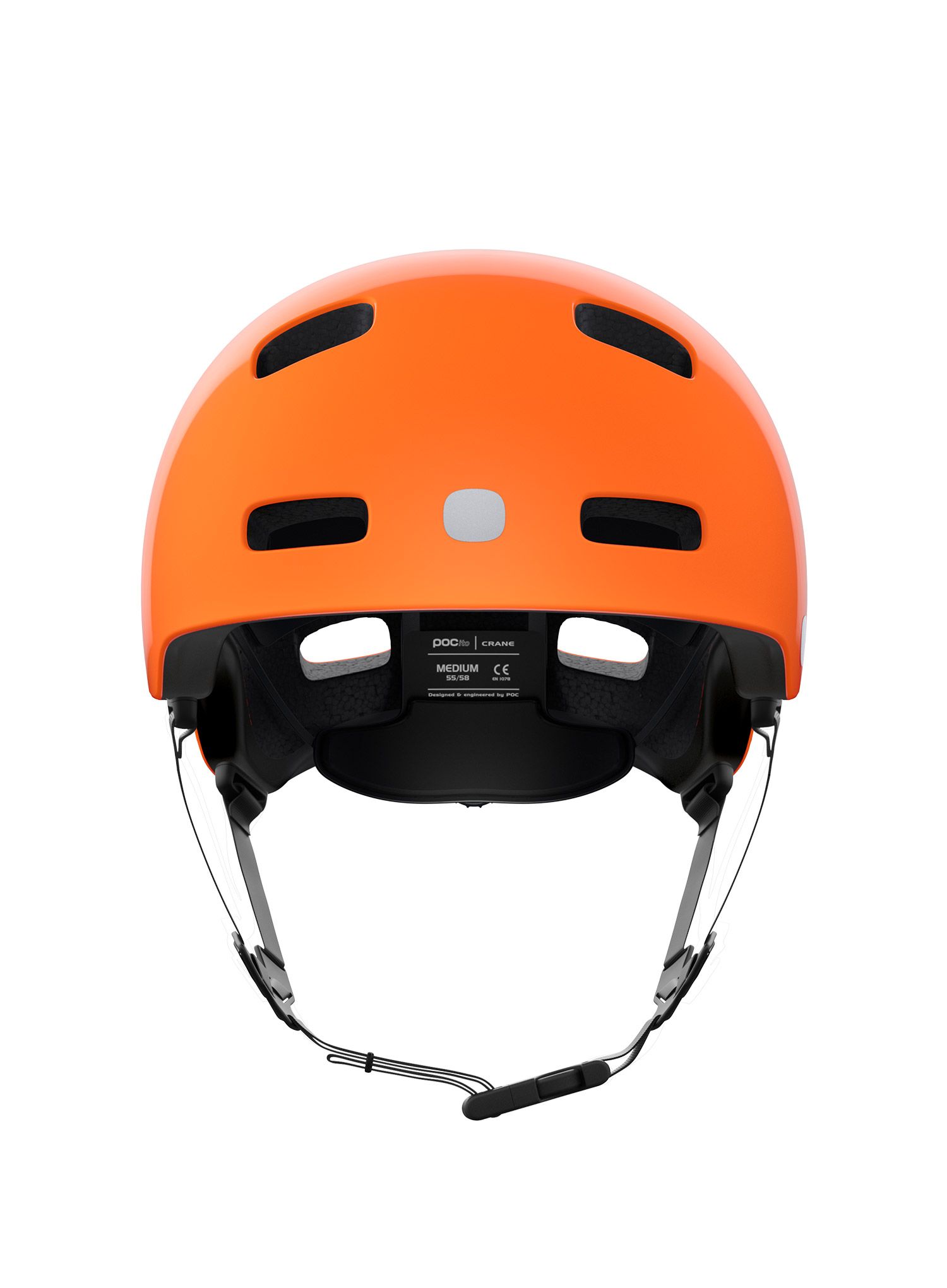 Dječja biciklistička kaciga POC POCito Crane Mips - fluorescent orange