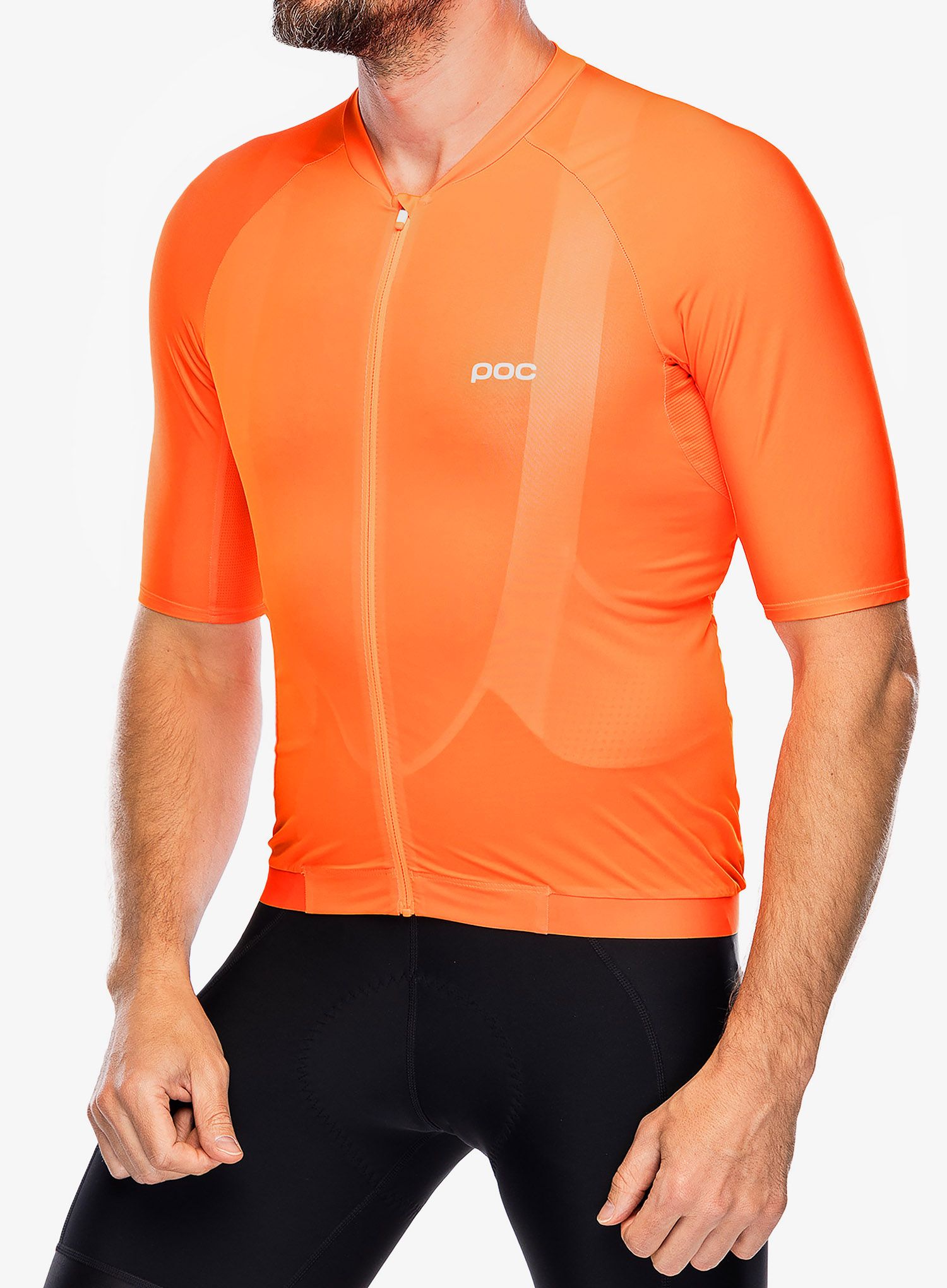 Biciklistička majica POC Pristine Jersey - zink orange