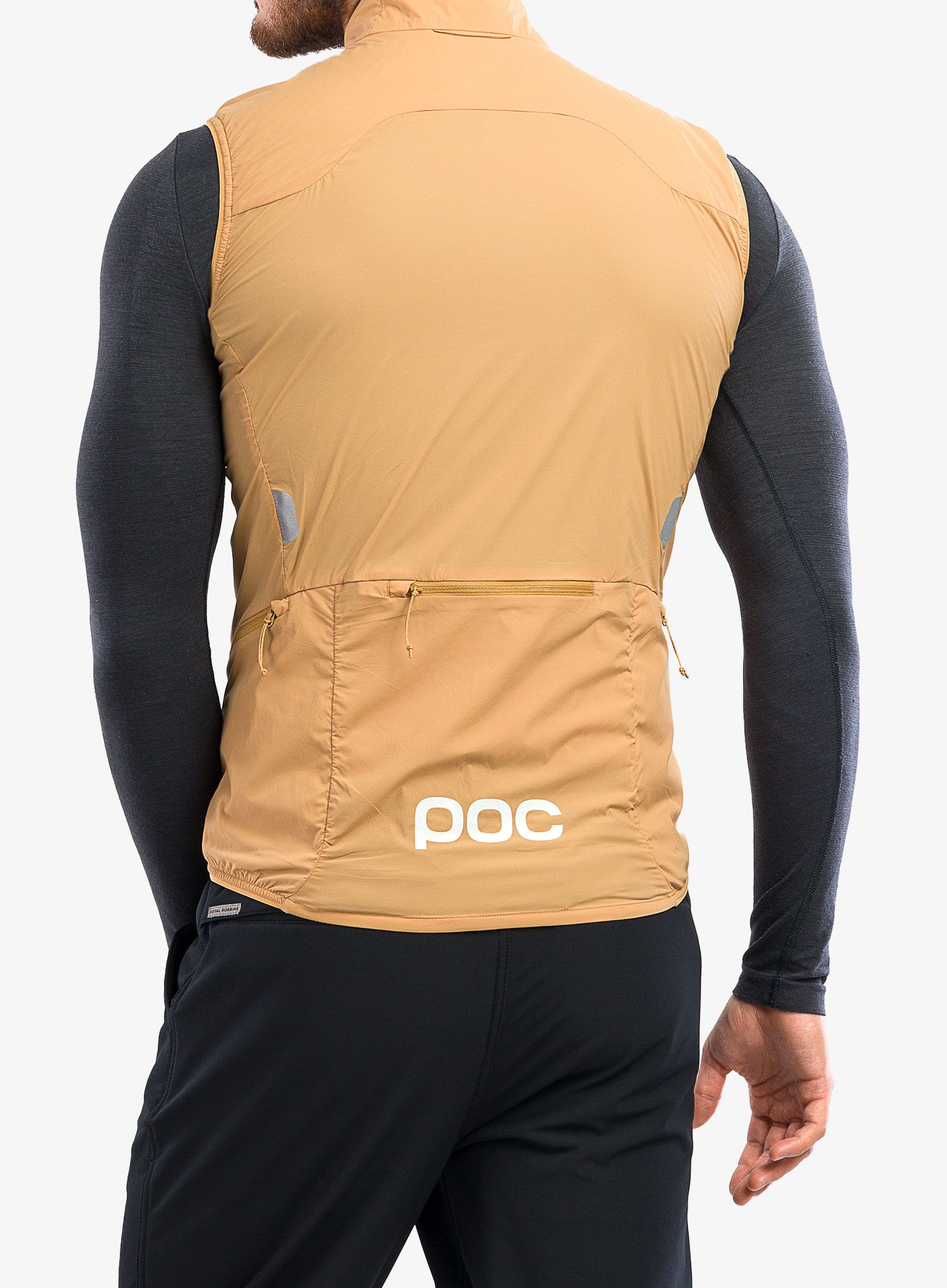 Biciklistički prsluk POC Pro Thermal Vest - argonite brown
