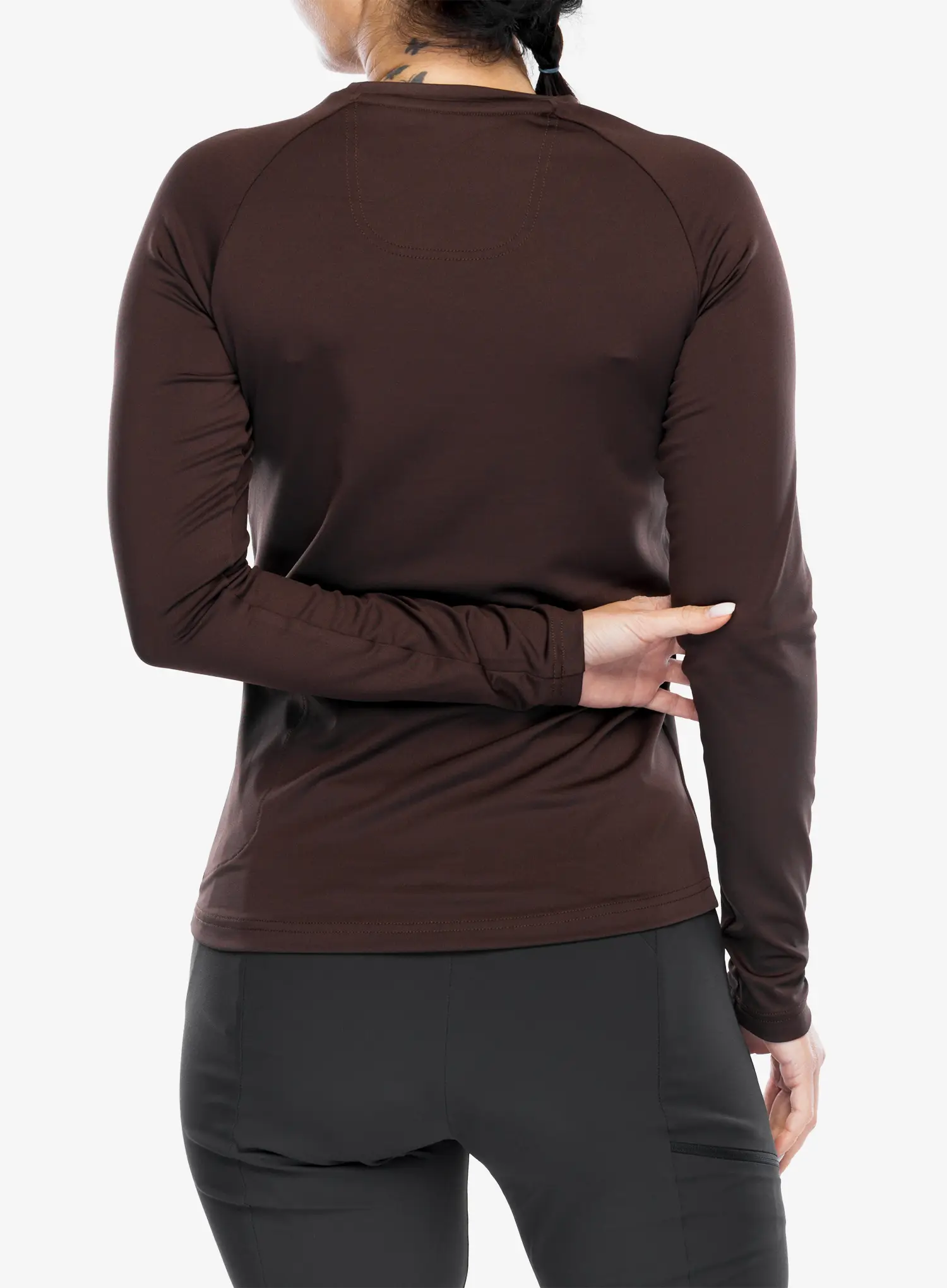Ženska biciklistička dukserica POC Reform Enduro Jersey - axinite brown