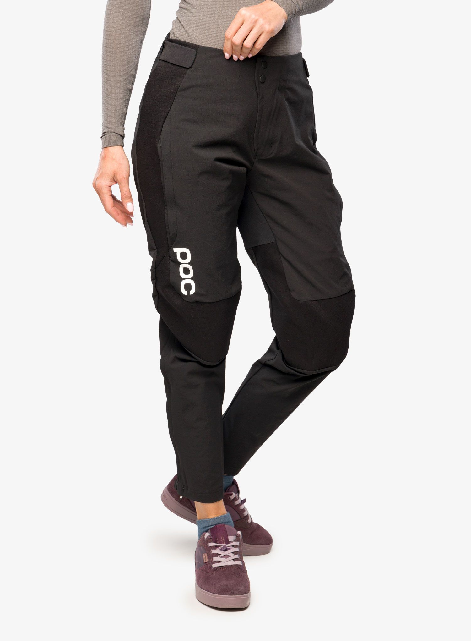 Biciklističke hlače POC Resistance Pro DH Pant - uranium black