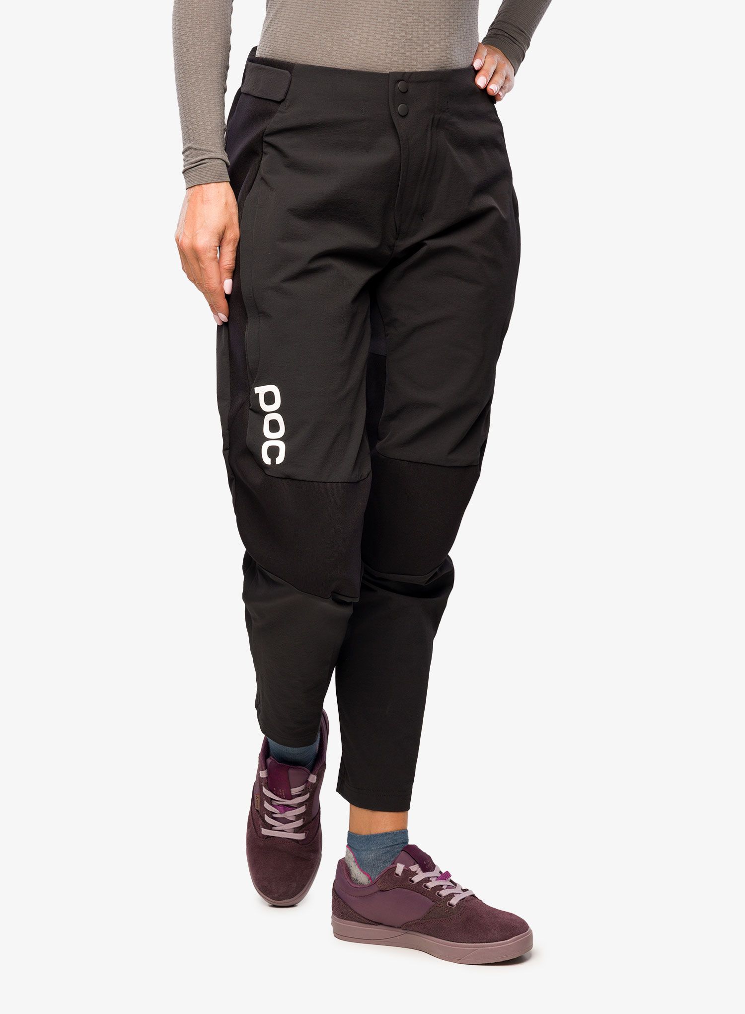Biciklističke hlače POC Resistance Pro DH Pant - uranium black