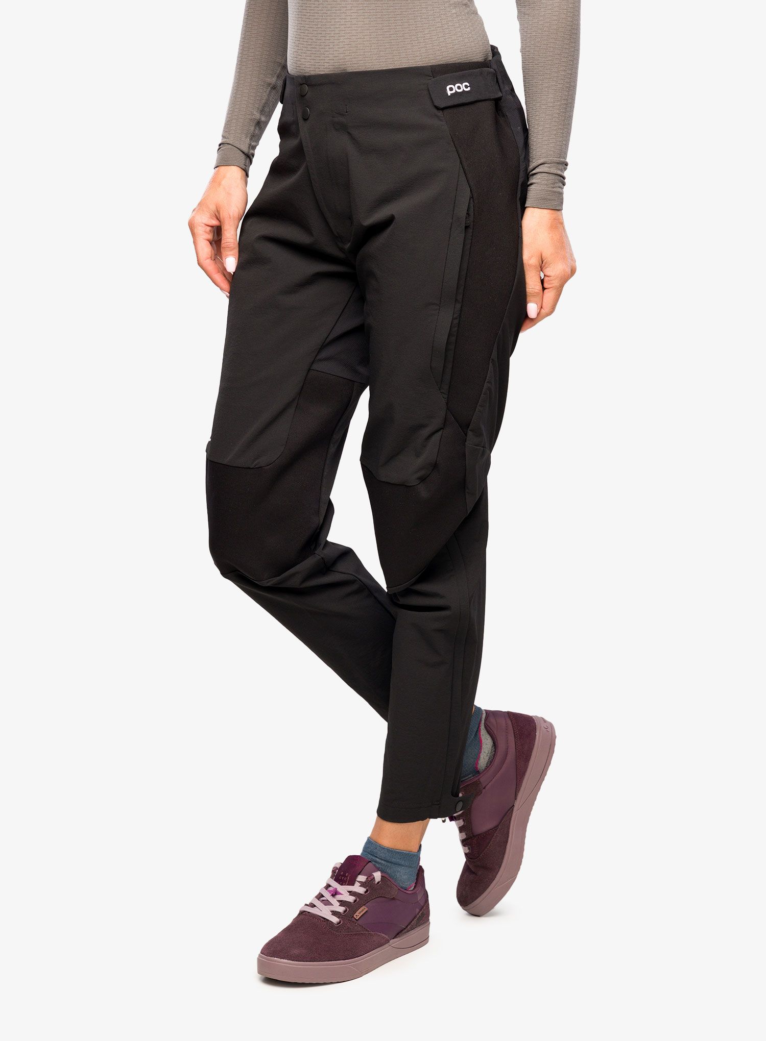 Biciklističke hlače POC Resistance Pro DH Pant - uranium black