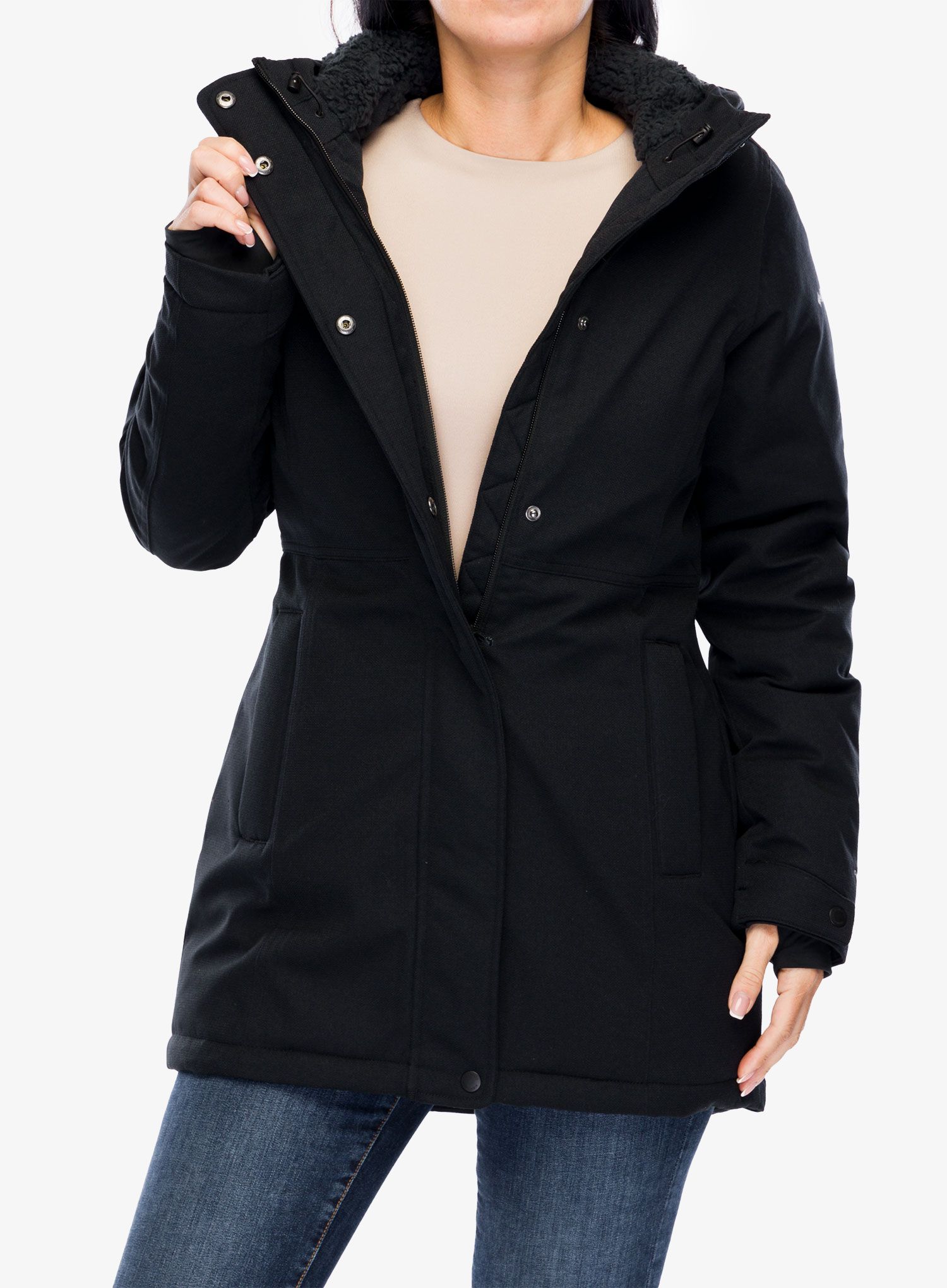 Ženski kaput Columbia Alameda Ridge Insulated Parka - black