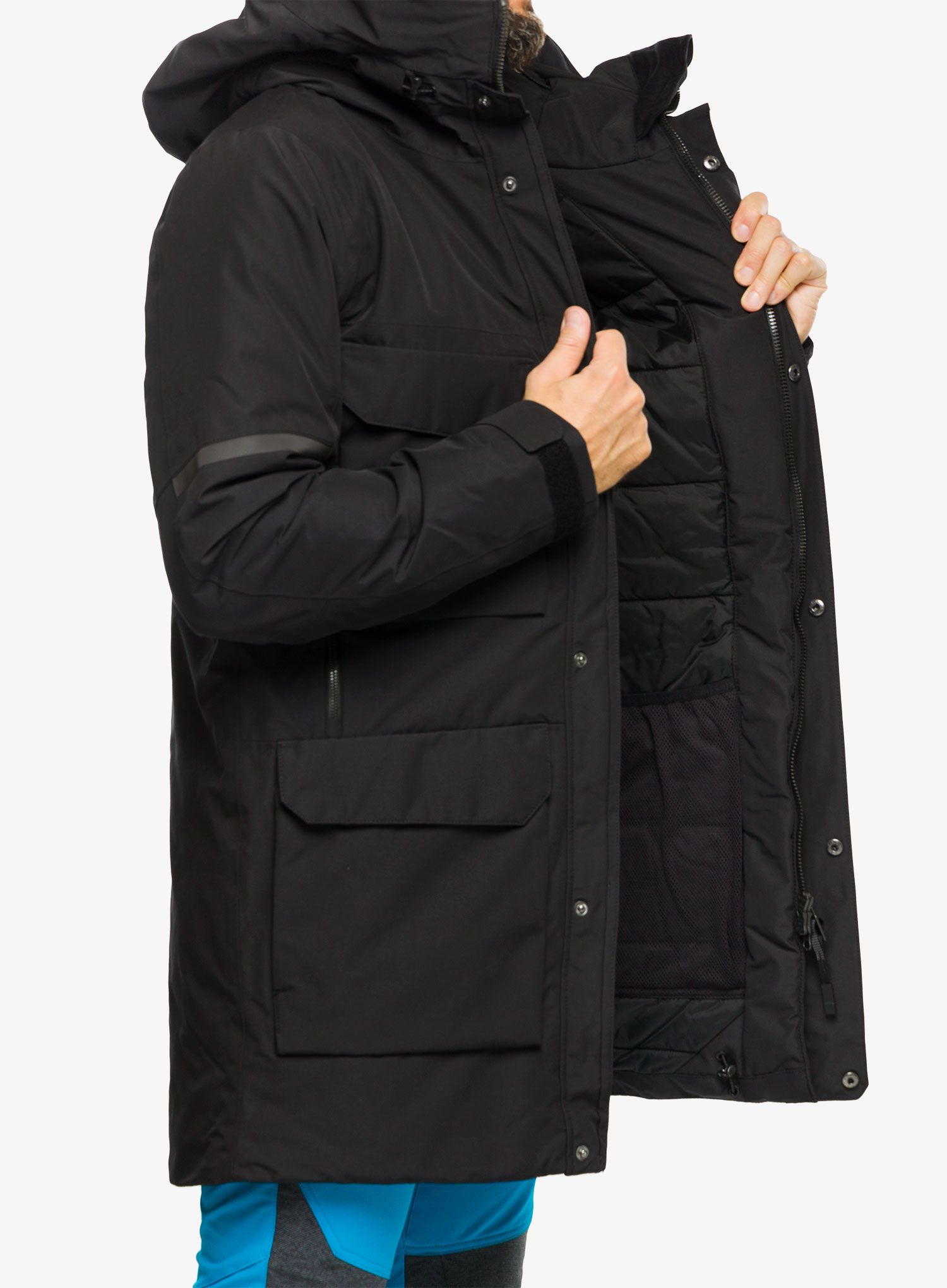 Kišni kaput Didriksons Drew Parka - blk