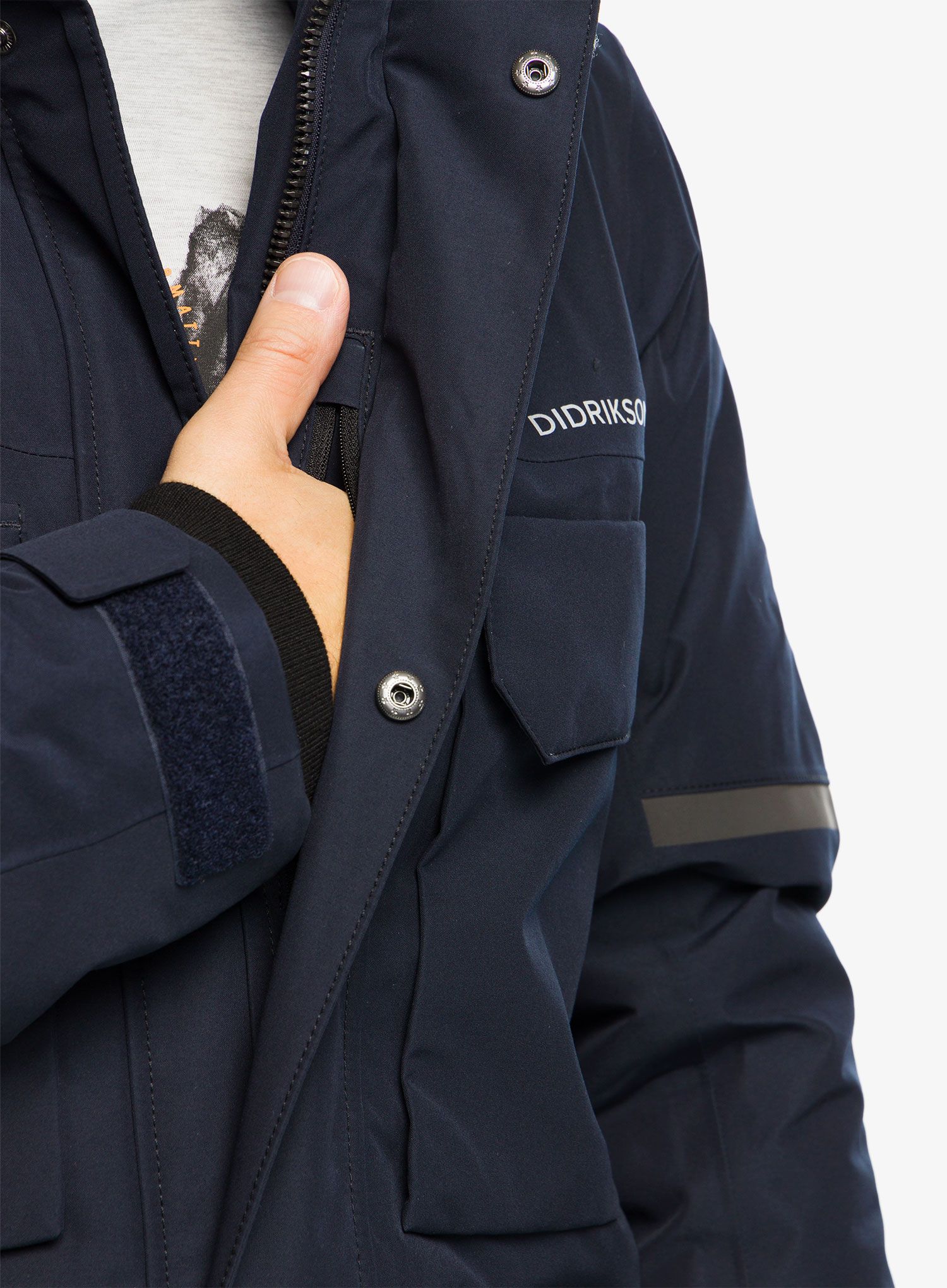 Kišni kaput Didriksons Drew Parka - drk night blue