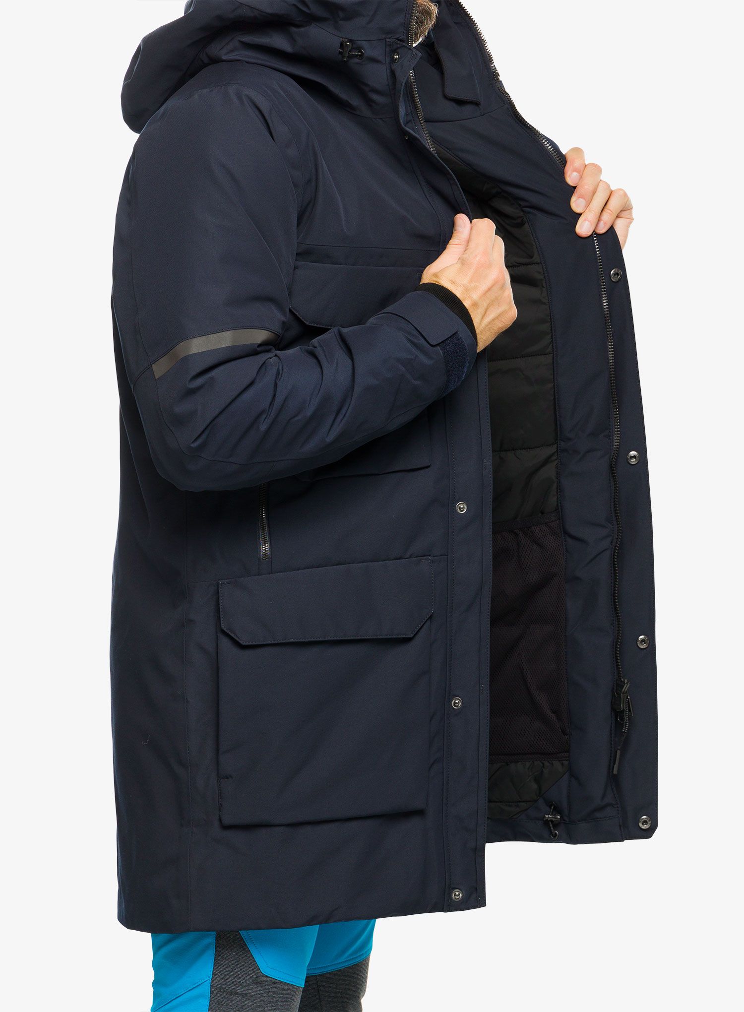 Kišni kaput Didriksons Drew Parka - drk night blue