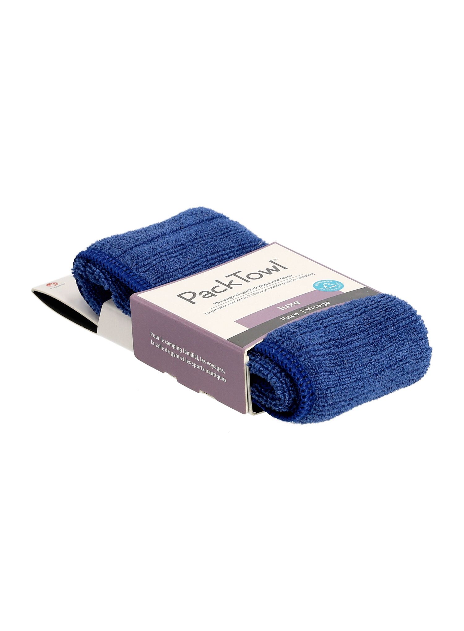 Brzosušeći ručnik PackTowl Luxe Face - midnight