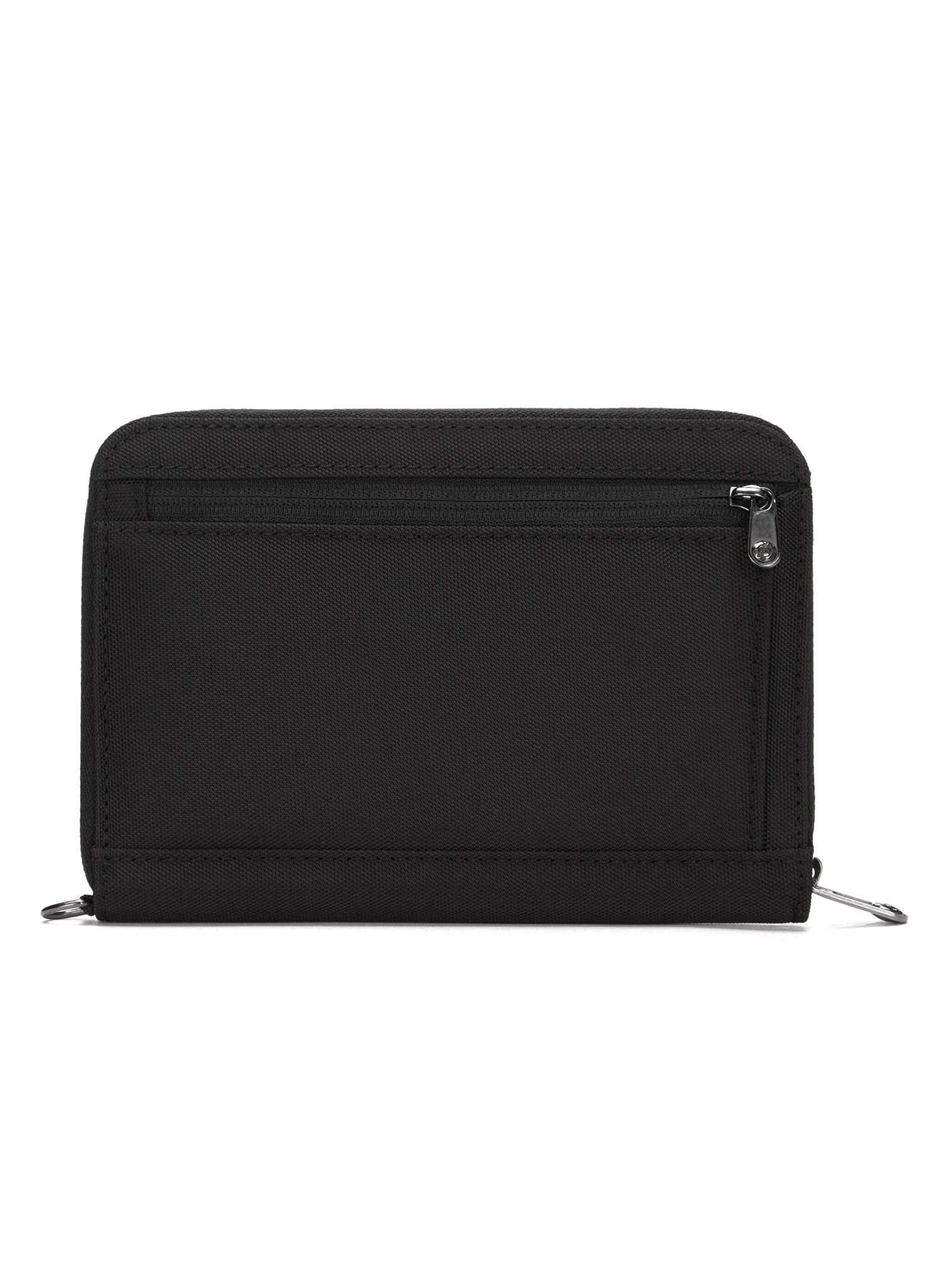 Novčanik Pacsafe RFIDsafe Compact Travel Organizer - black